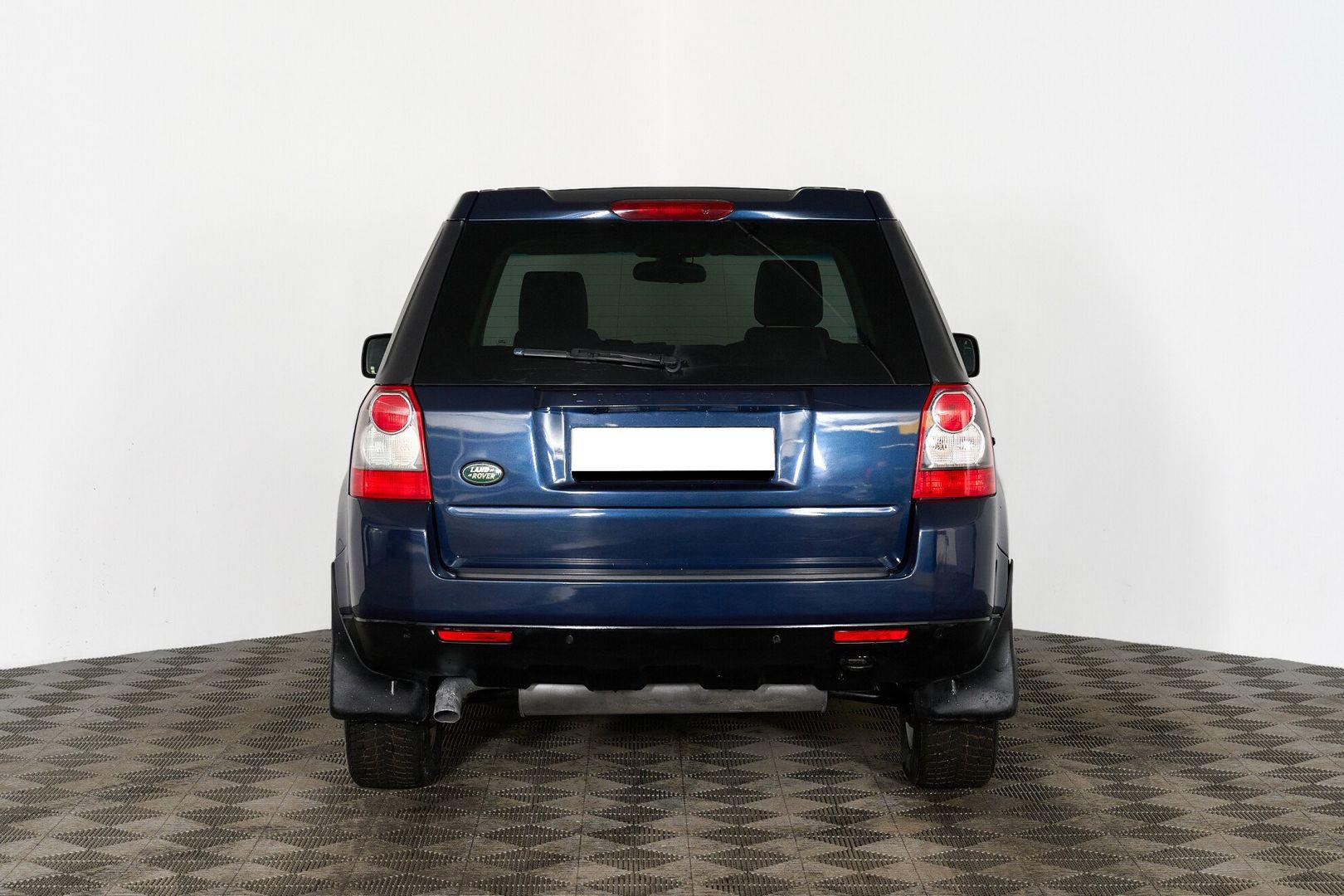 Land Rover Freelander 2007, синий