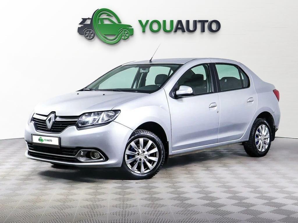Renault Logan 2018, серебряный