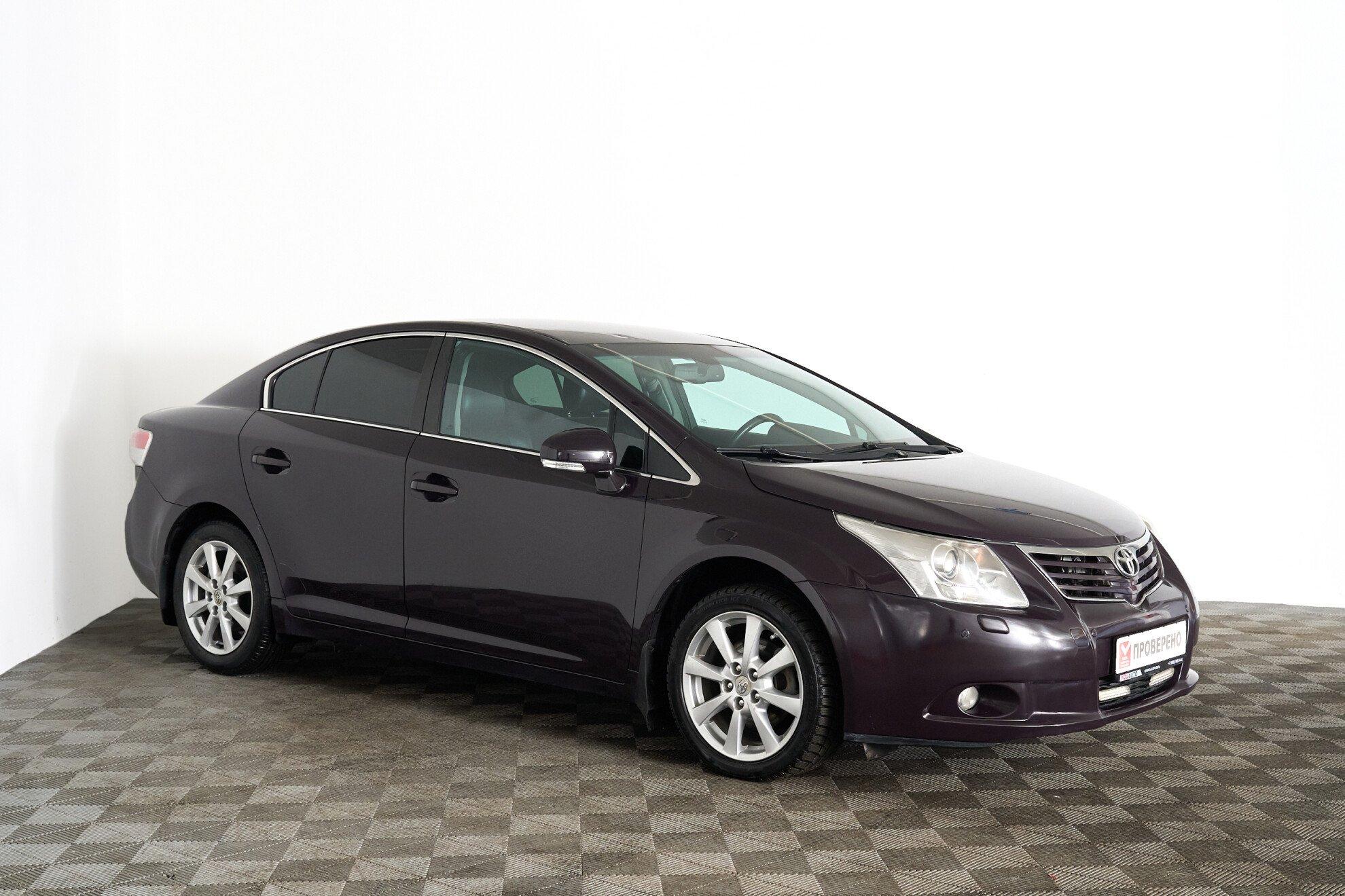 Toyota Avensis 2009, черный