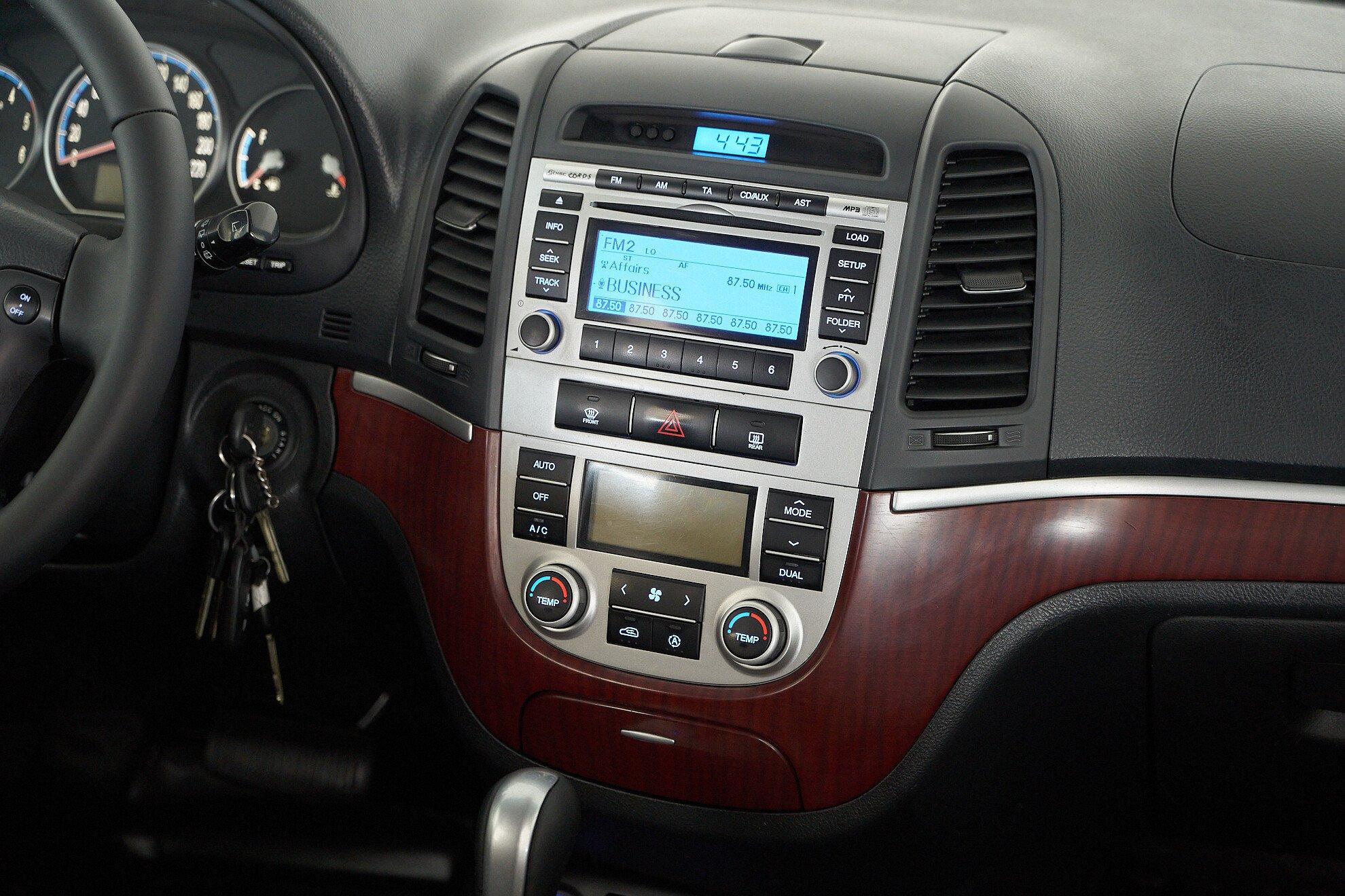 Hyundai Santa Fe 2009, черный
