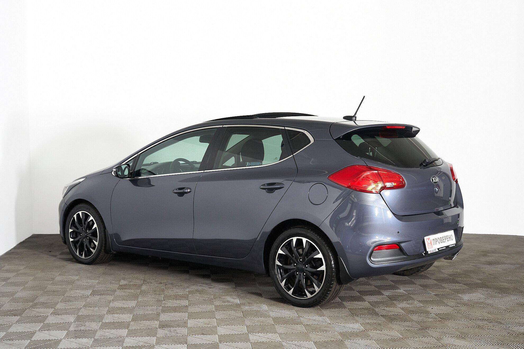 Kia Ceed 2012, синий