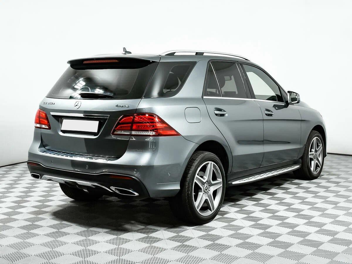 Mercedes-Benz GLE 2017, серый