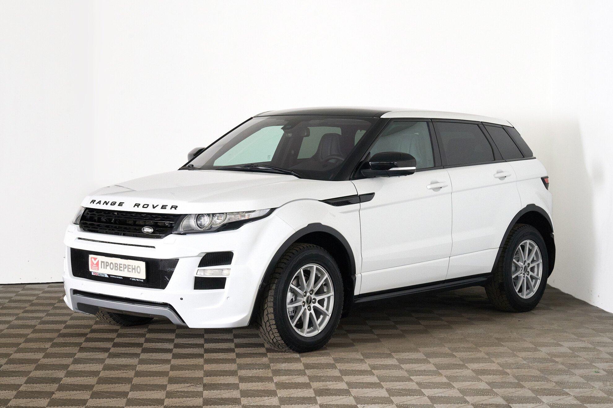 Land Rover Range Rover Evoque 2013, белый