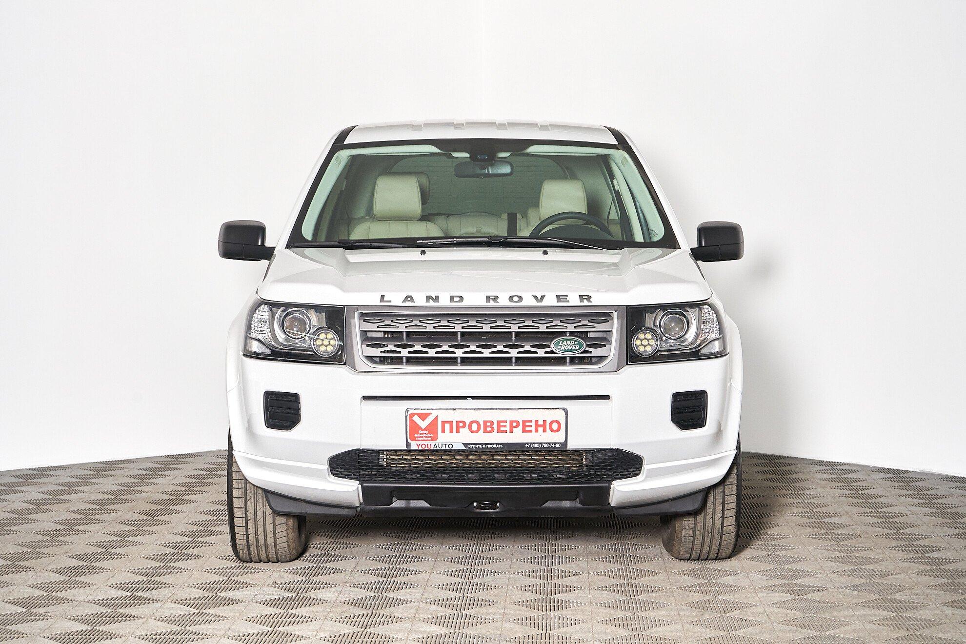 Land Rover Freelander 2013, белый