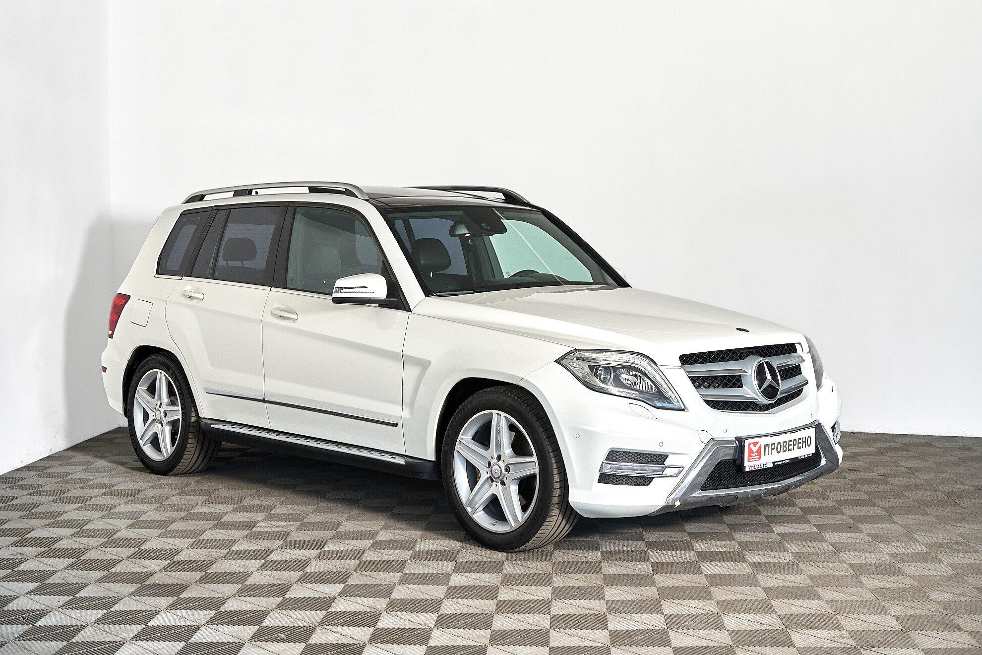 Mercedes-Benz GLK-Класс 2014, белый