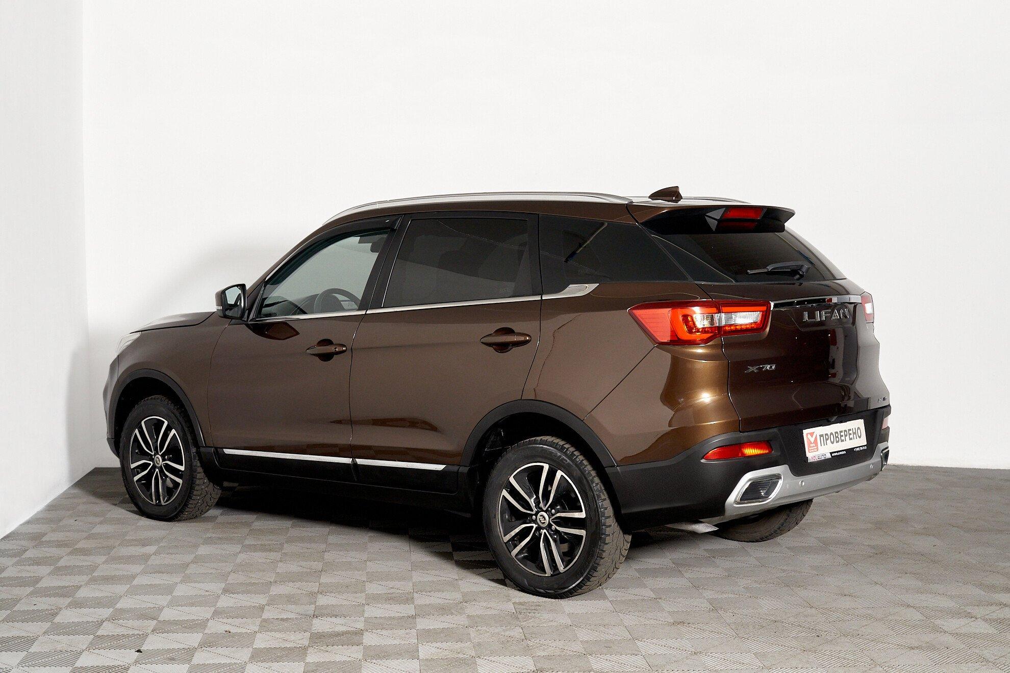 Lifan X70 2018, коричневый