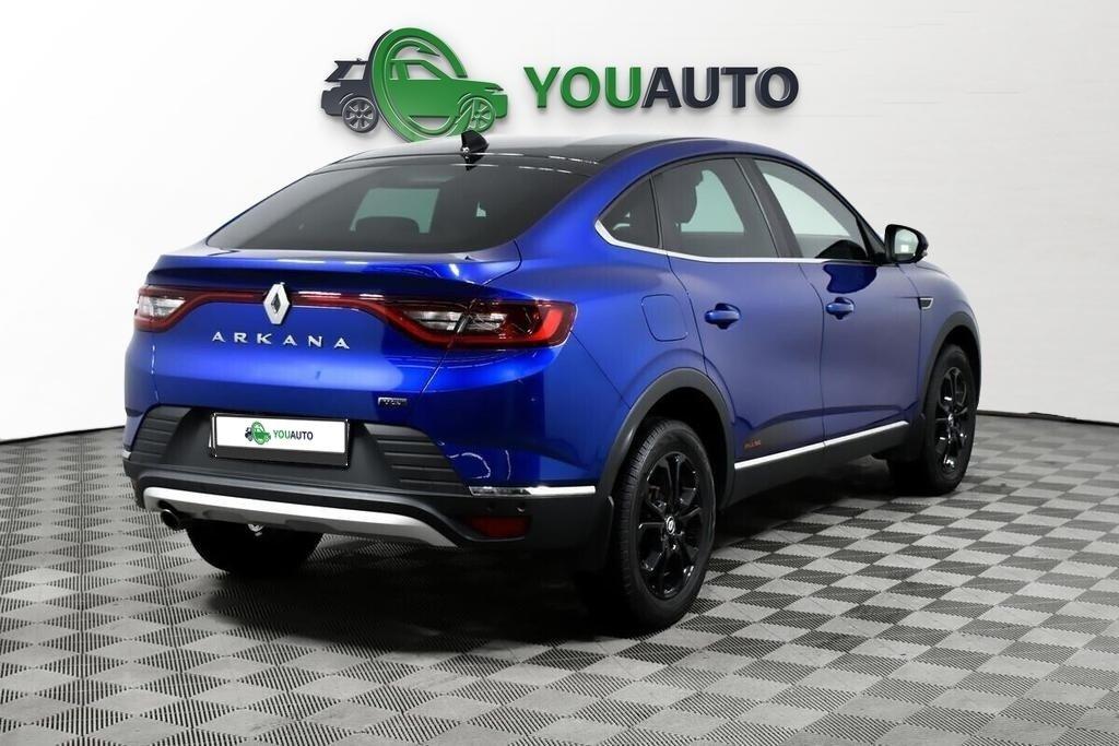 Renault Arkana 2021, синий
