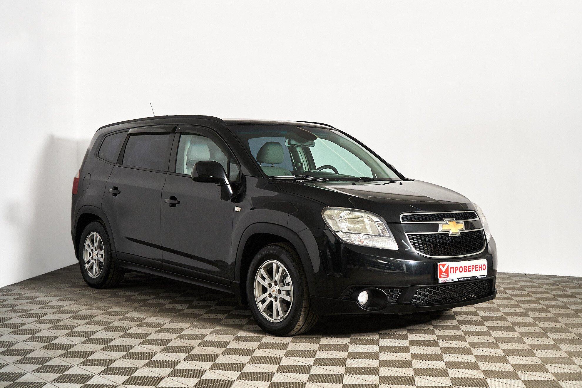 Chevrolet Orlando 2014, черный
