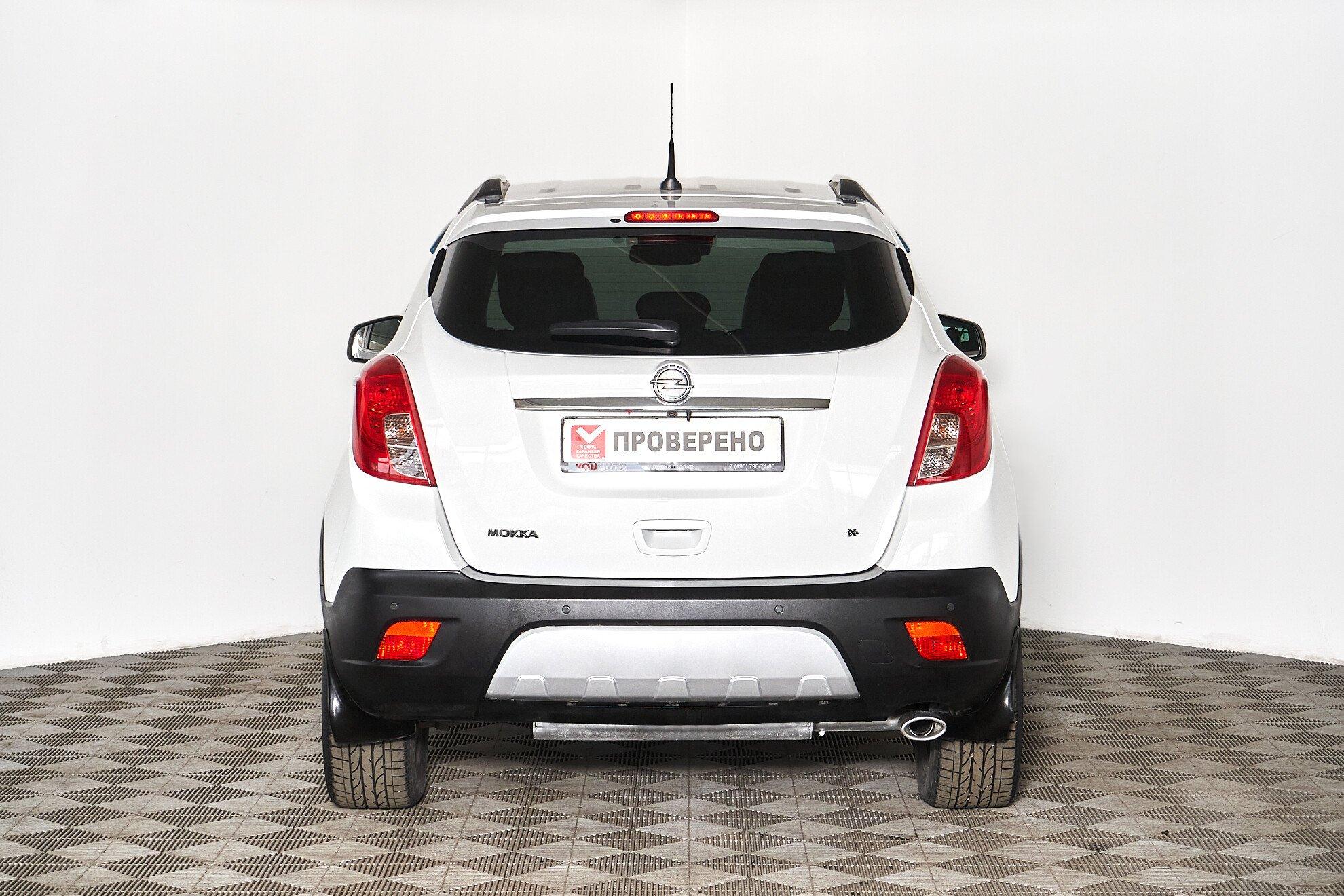 Opel Mokka 2013, белый