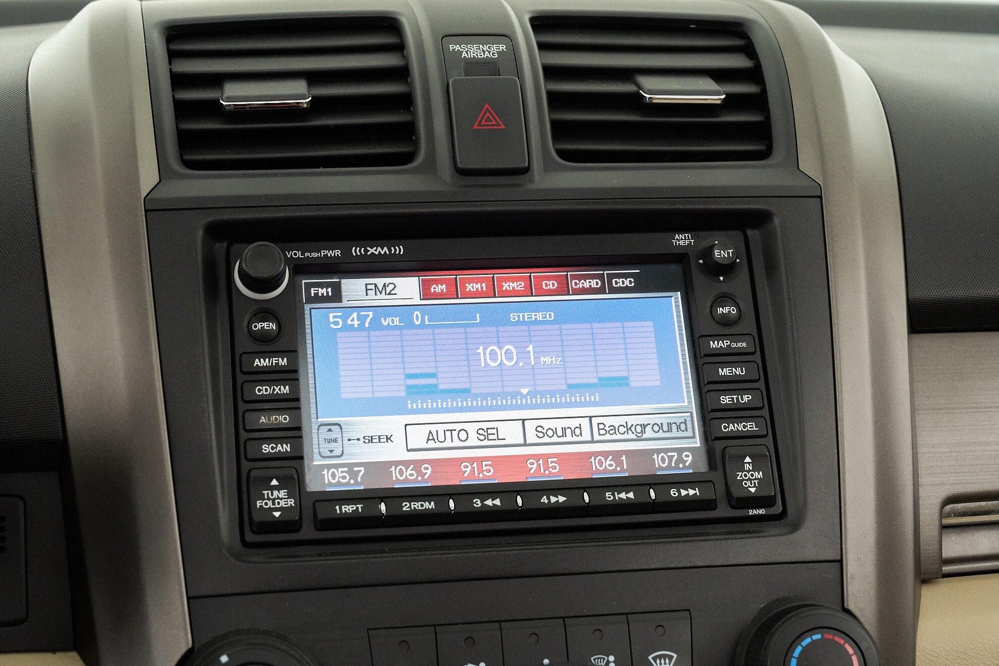 Honda CR-V 2008, черный