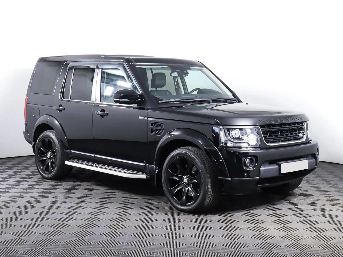 Land Rover Discovery 2014, черный