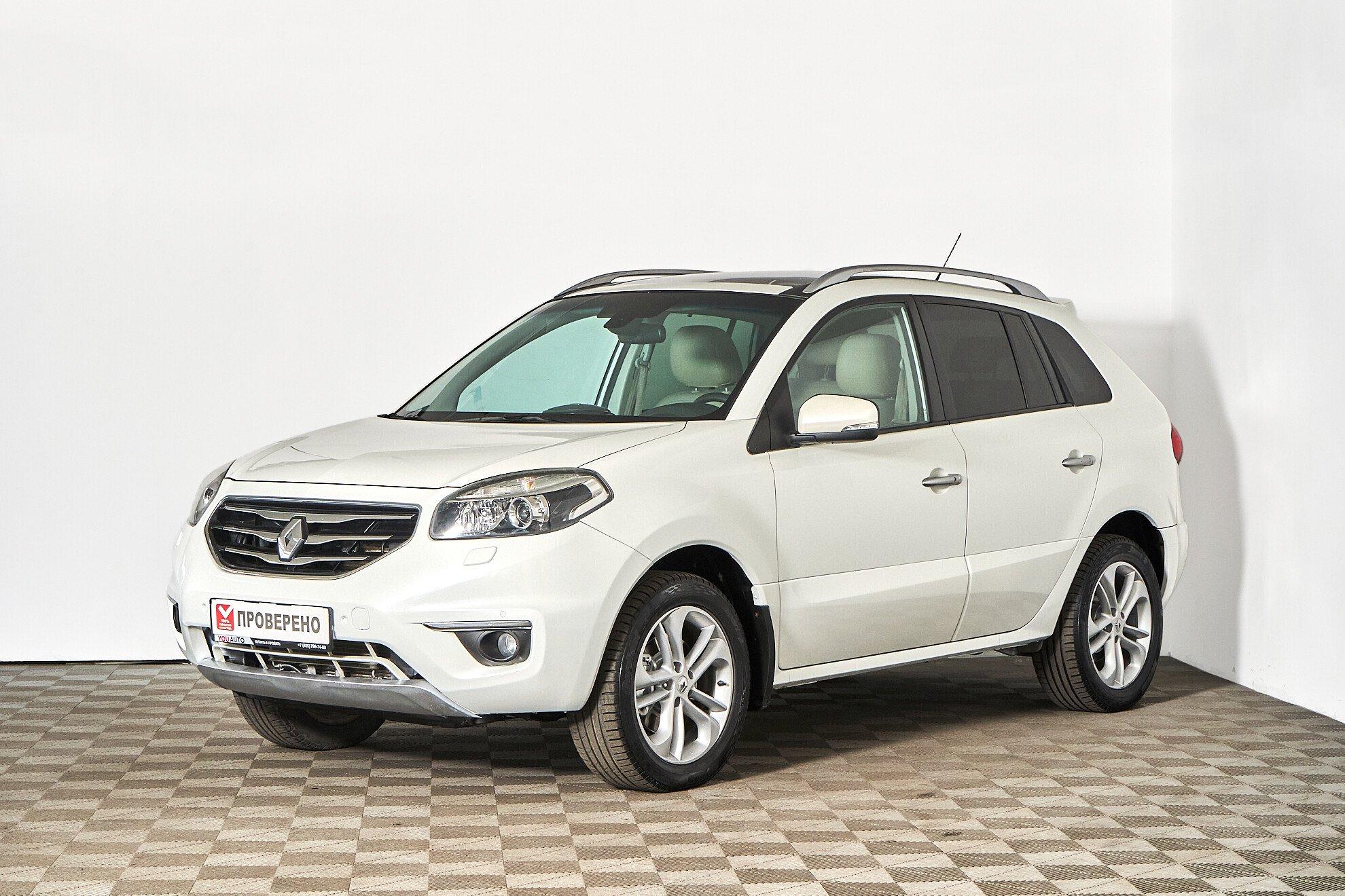 Renault Koleos 2012, белый