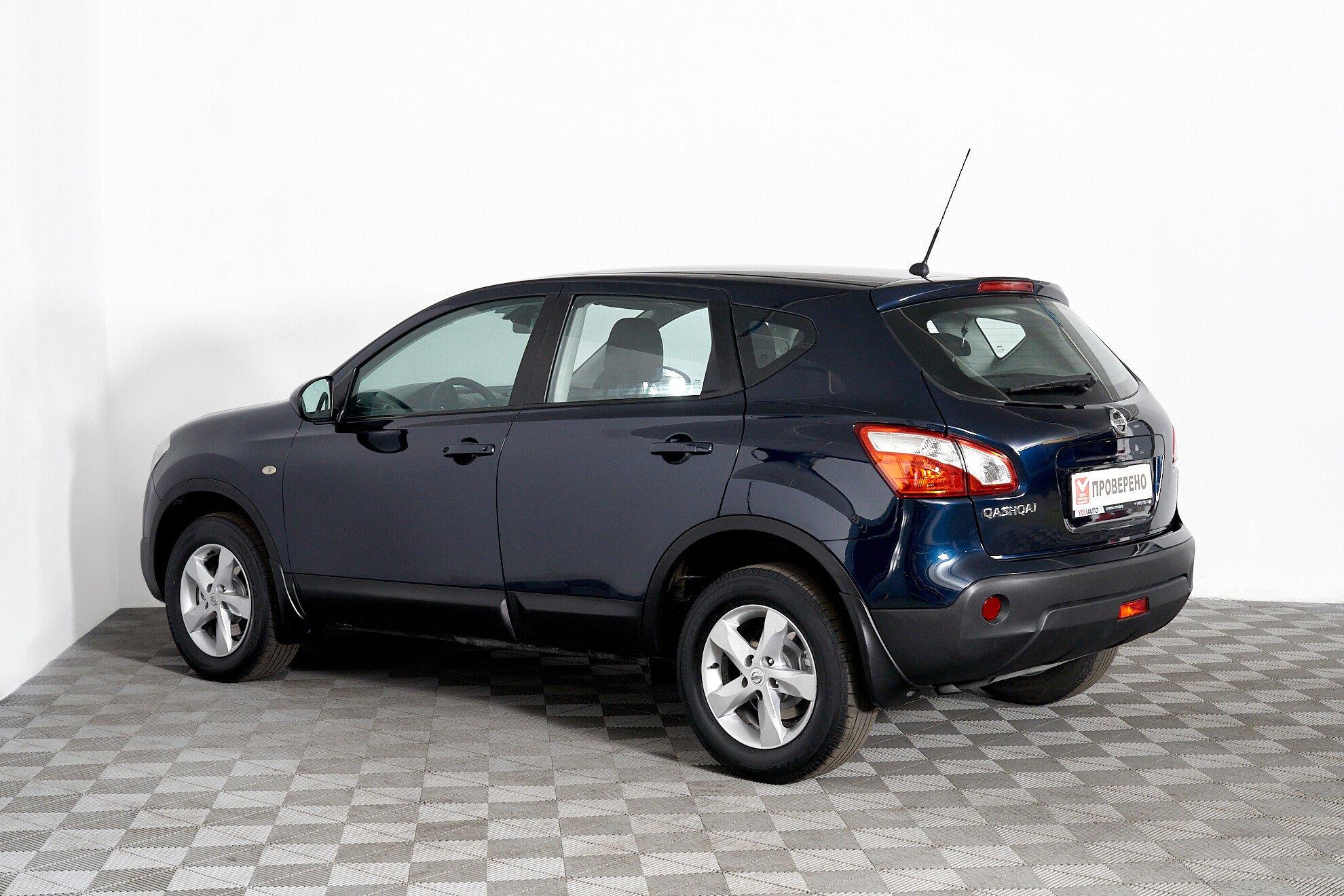 Nissan Qashqai 2012, синий