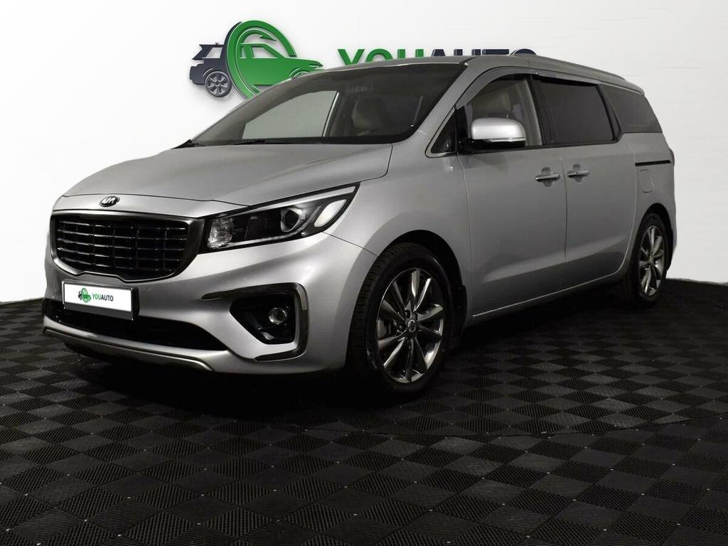 Kia Carnival 2016, серый