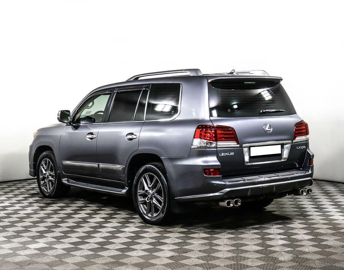 Lexus LX 2014, серый