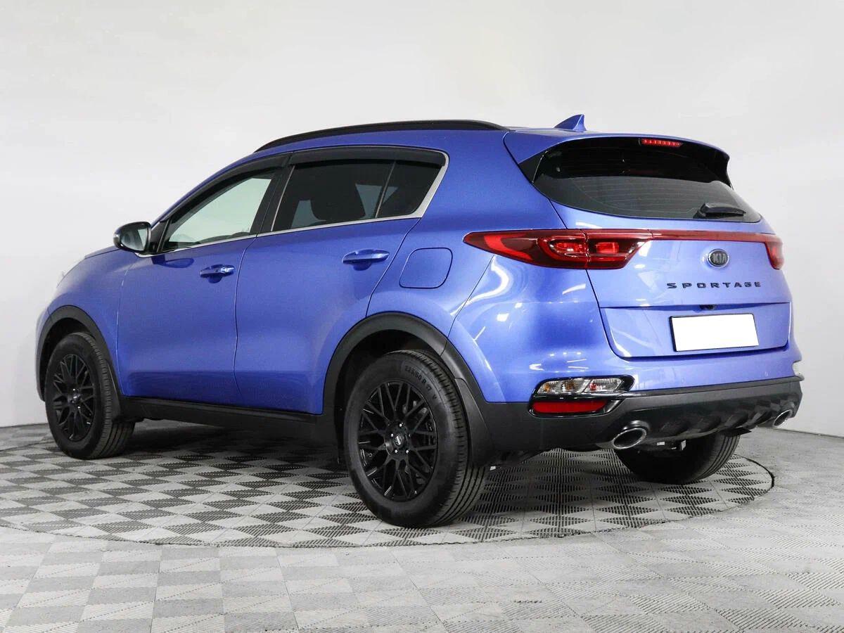 Kia Sportage 2021, синий