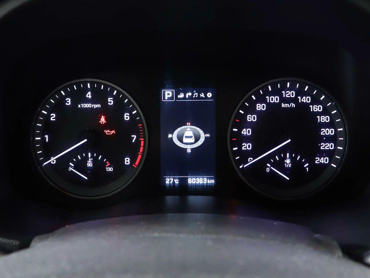 Hyundai Tucson 2018, черный