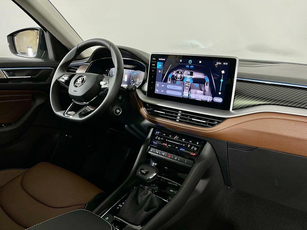 Skoda Kodiaq 2023, черный