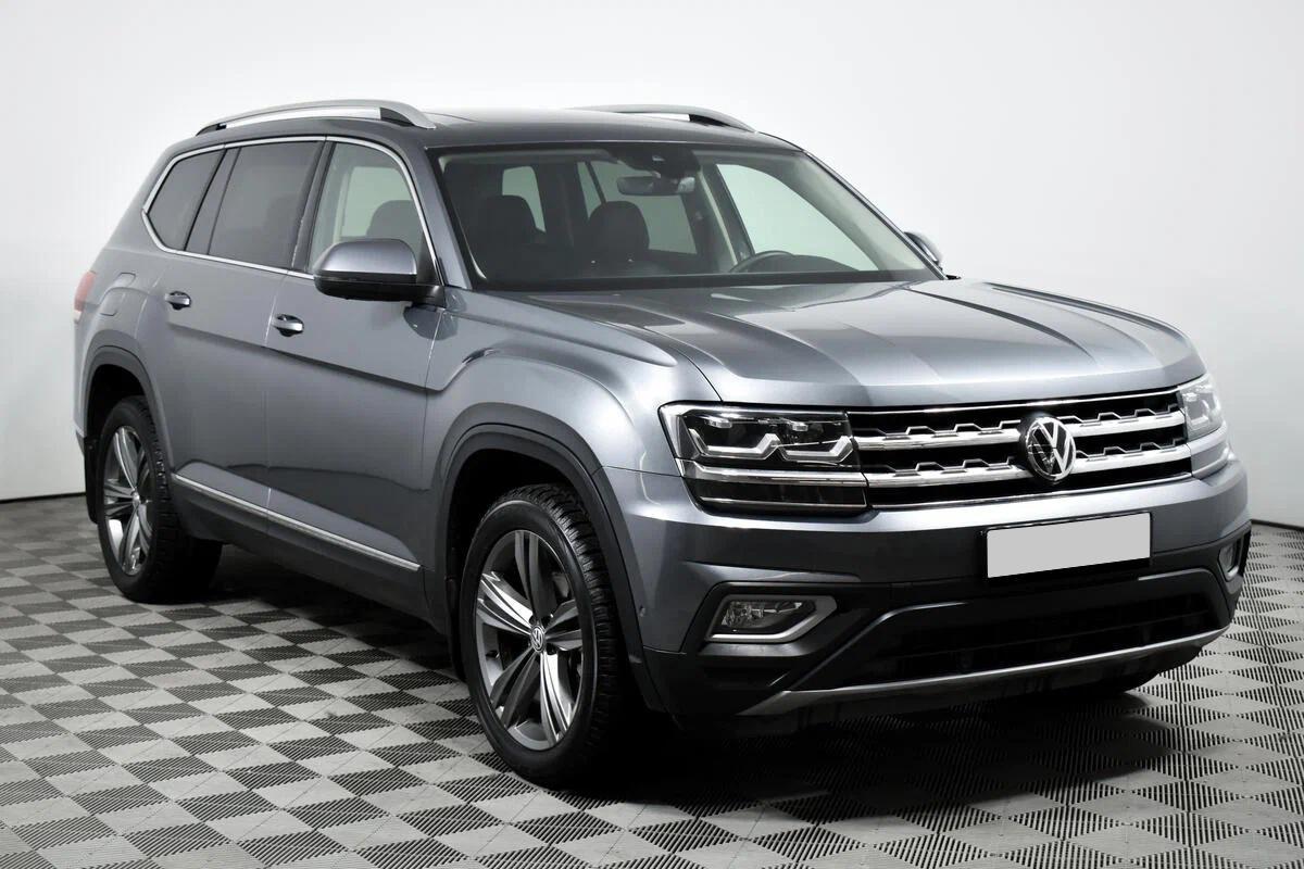 Volkswagen Teramont 2018, серый