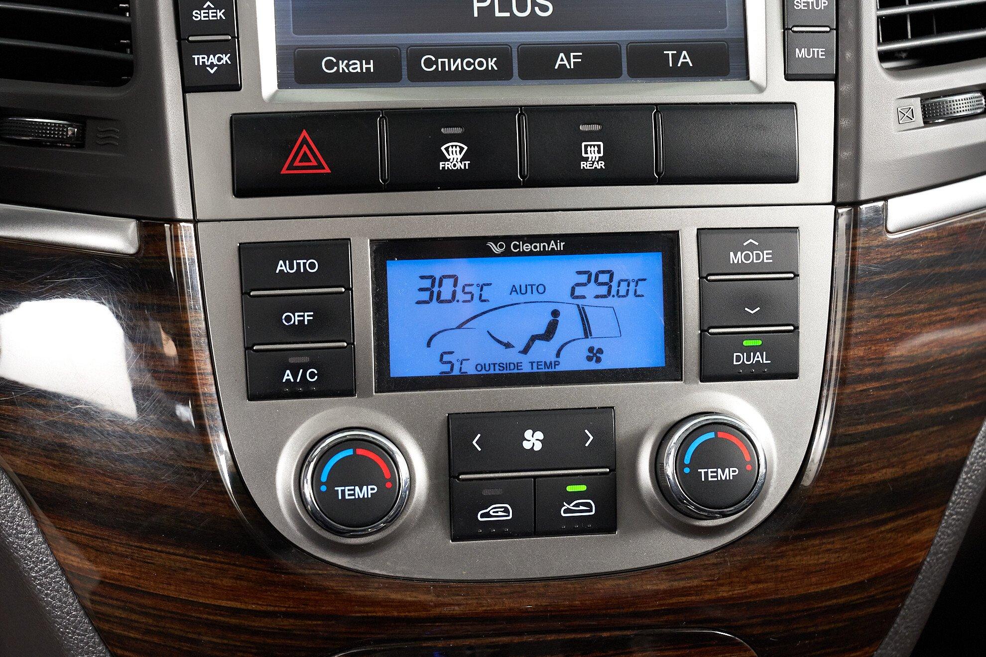 Hyundai Santa Fe 2011, черный