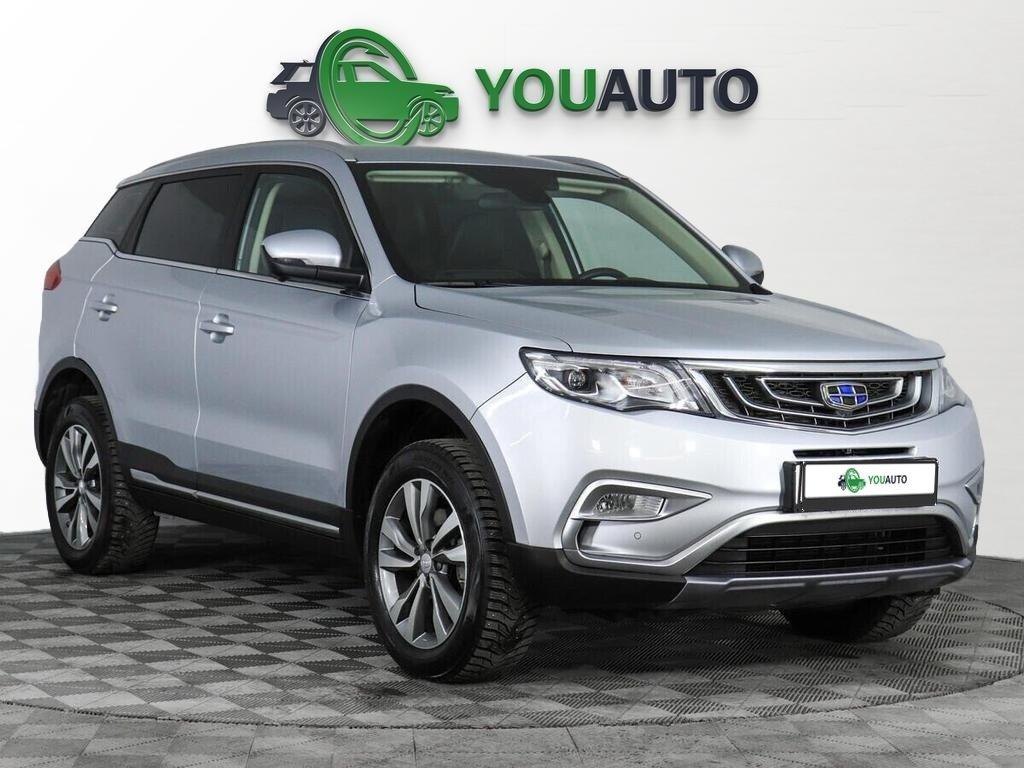 Geely Atlas 2019, серебряный