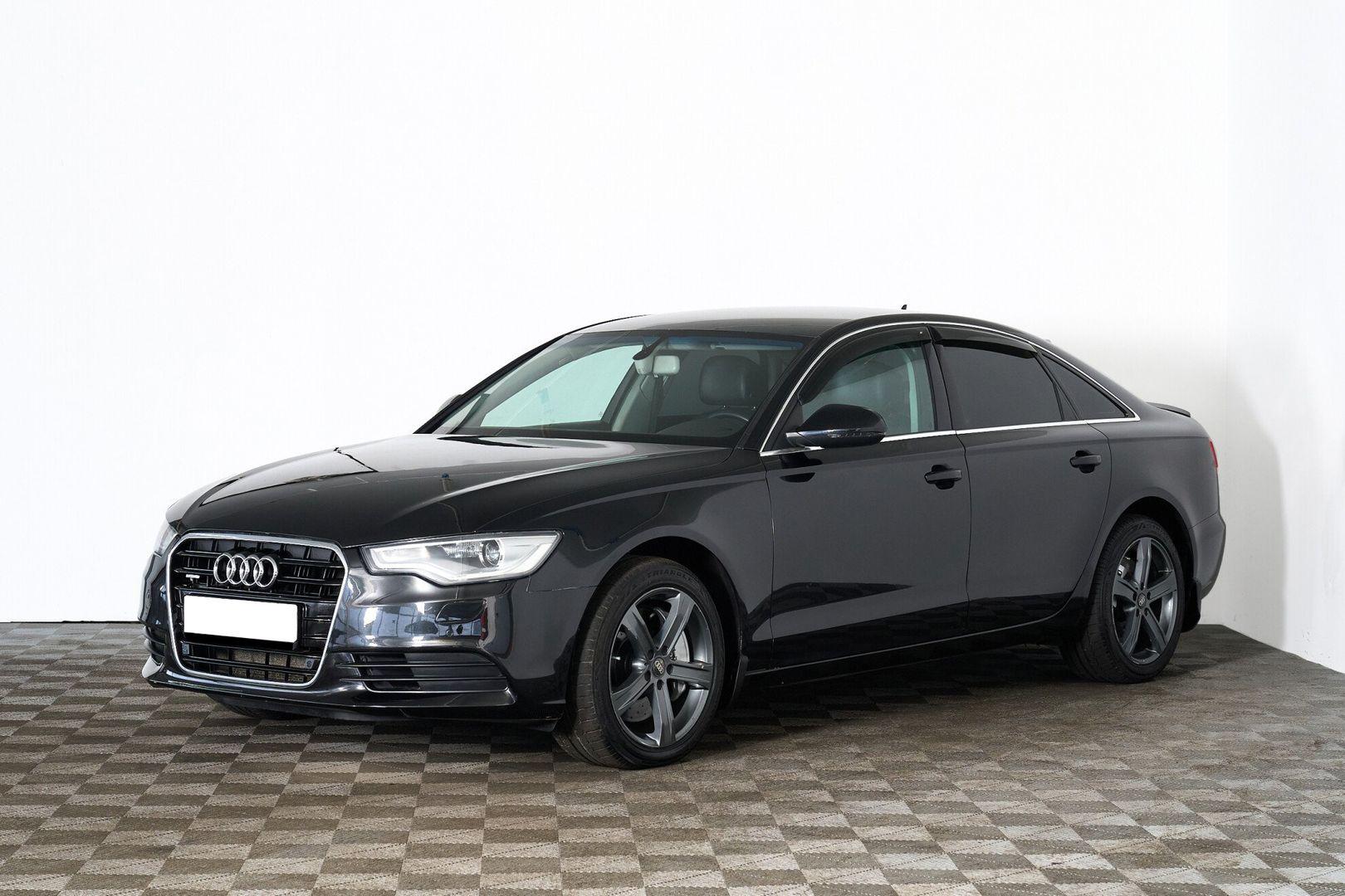 Audi A6 2011, черный