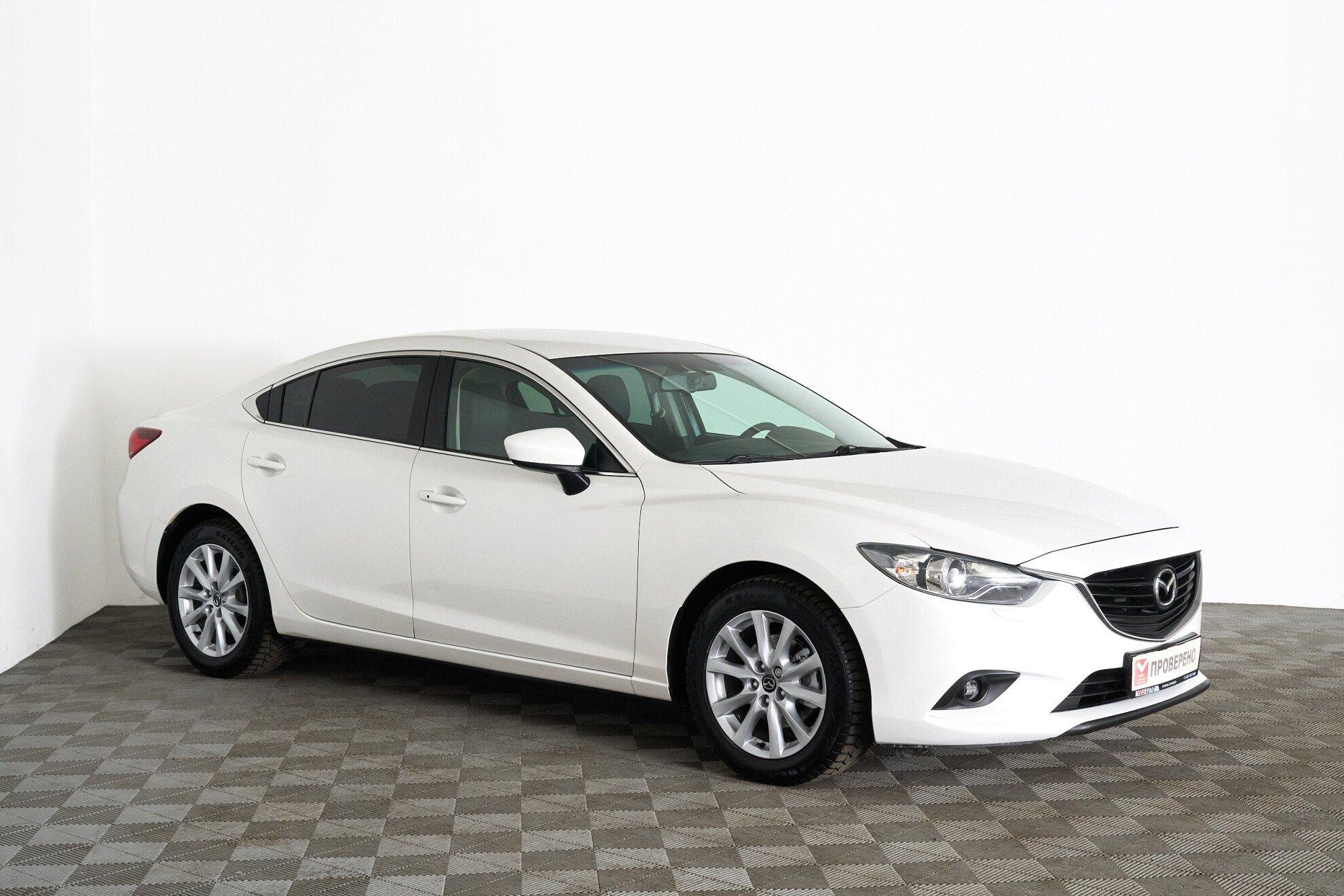 Mazda 6 2013, белый