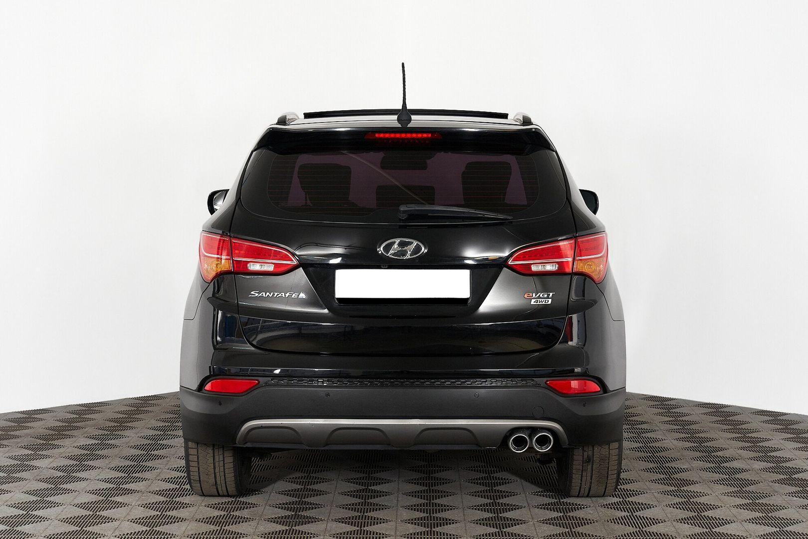 Hyundai Santa Fe 2014, черный