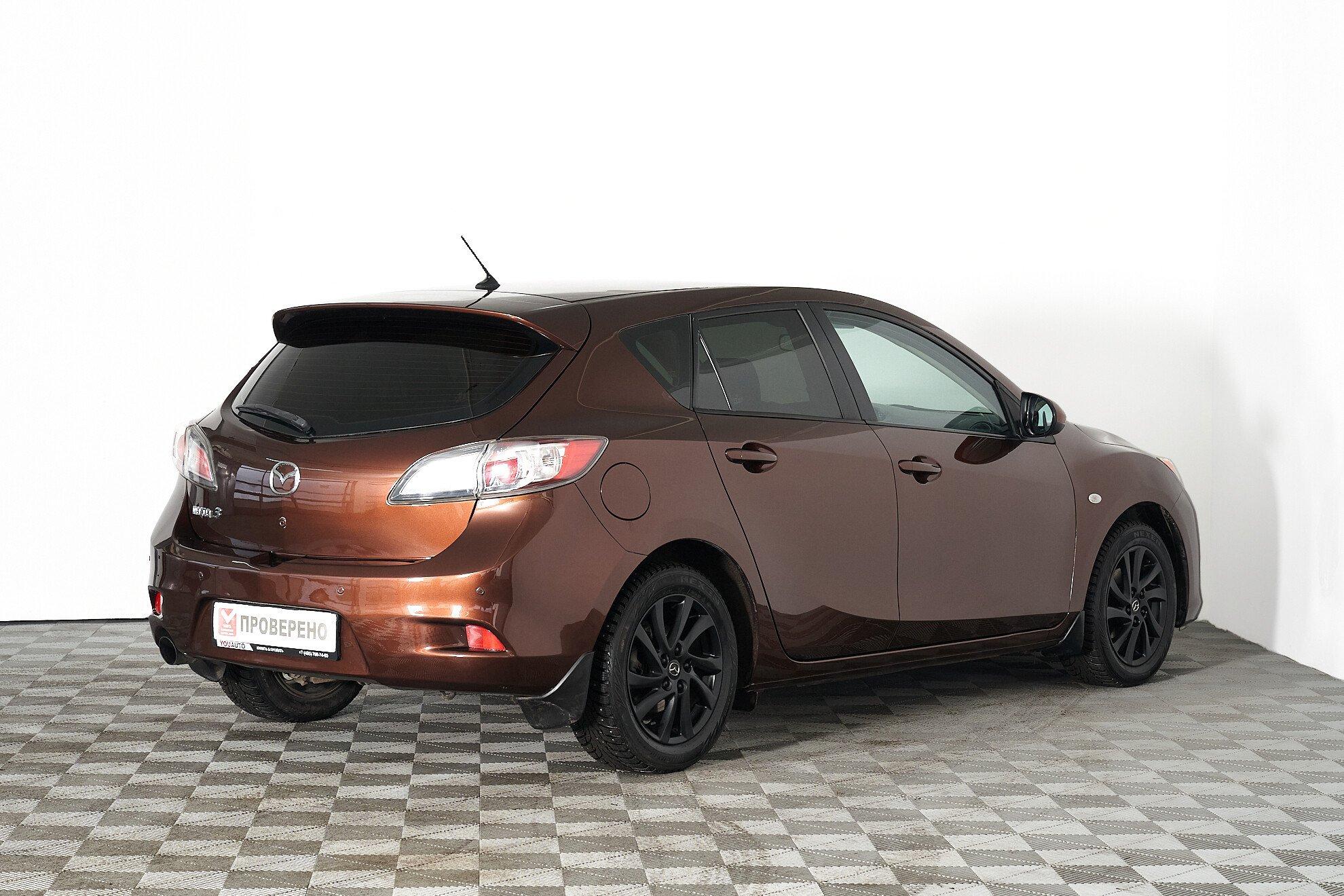 Mazda 3 2012, коричневый