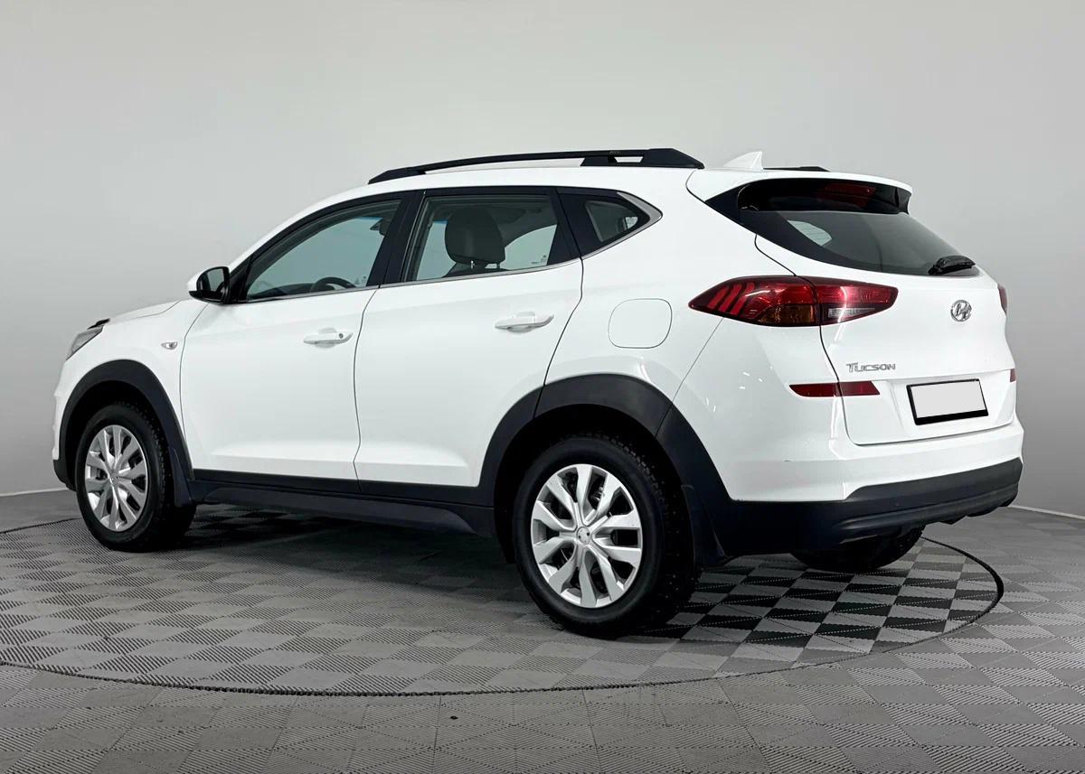 Hyundai Tucson 2020, белый