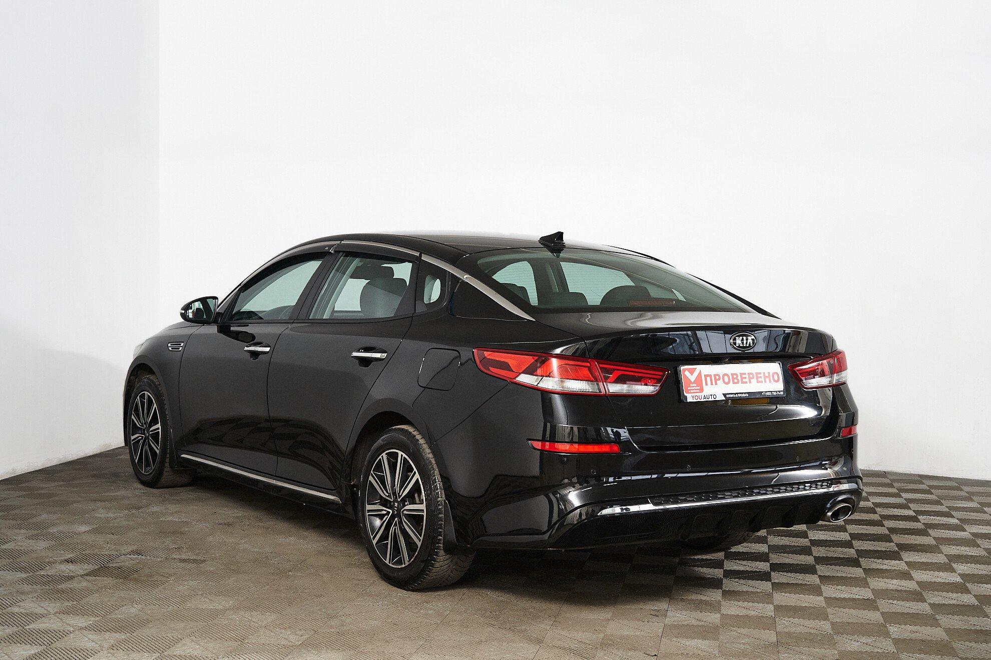Kia Optima 2020, черный