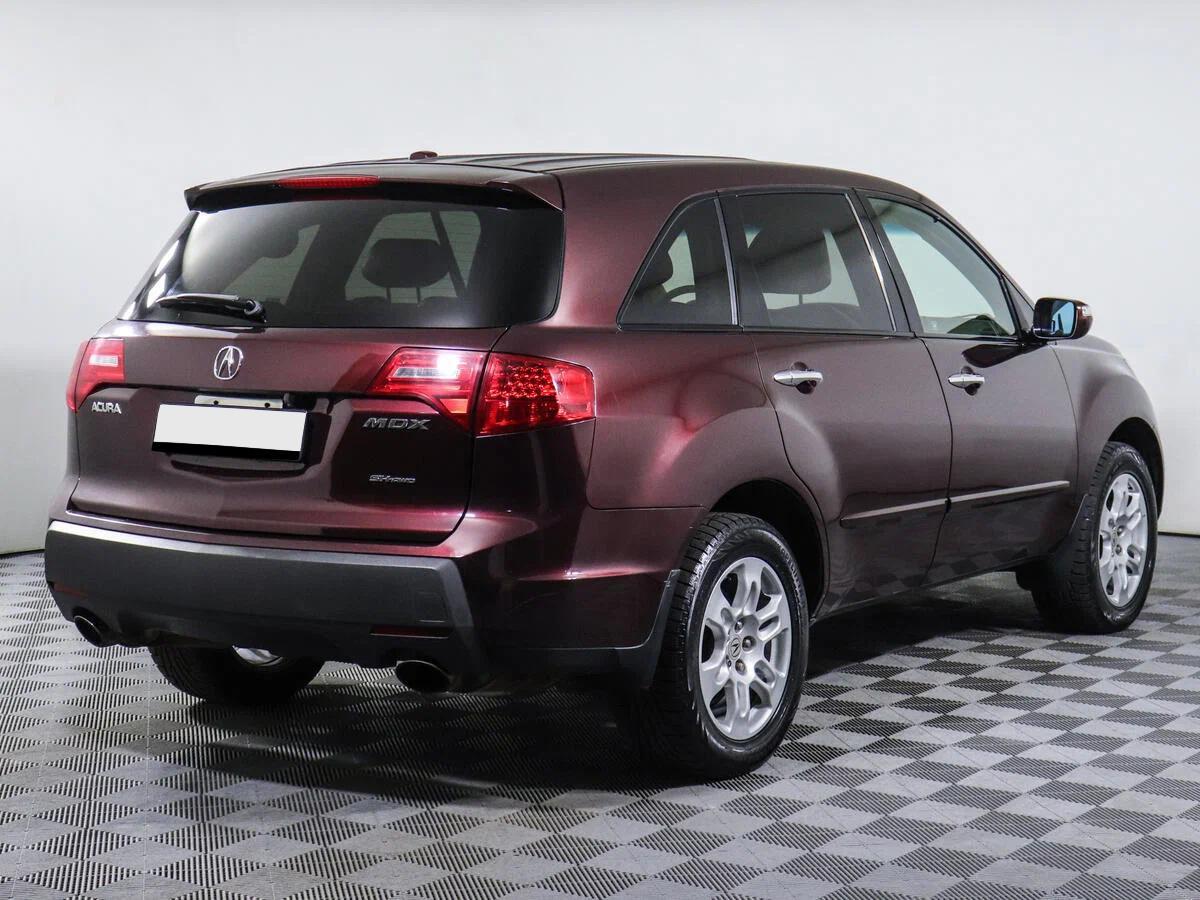 Acura MDX 2008, красный
