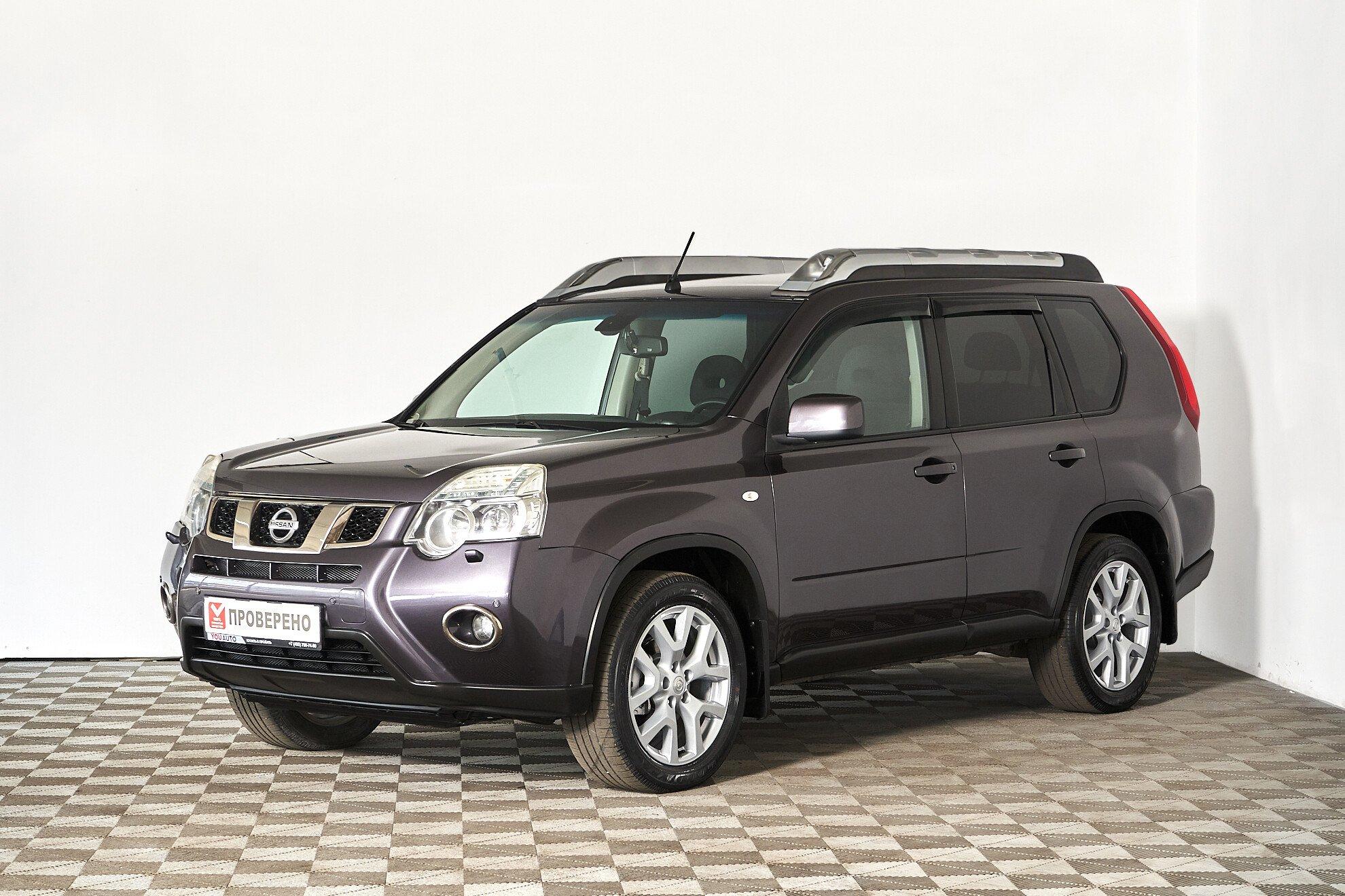 Nissan X-Trail 2011, фиолетовый