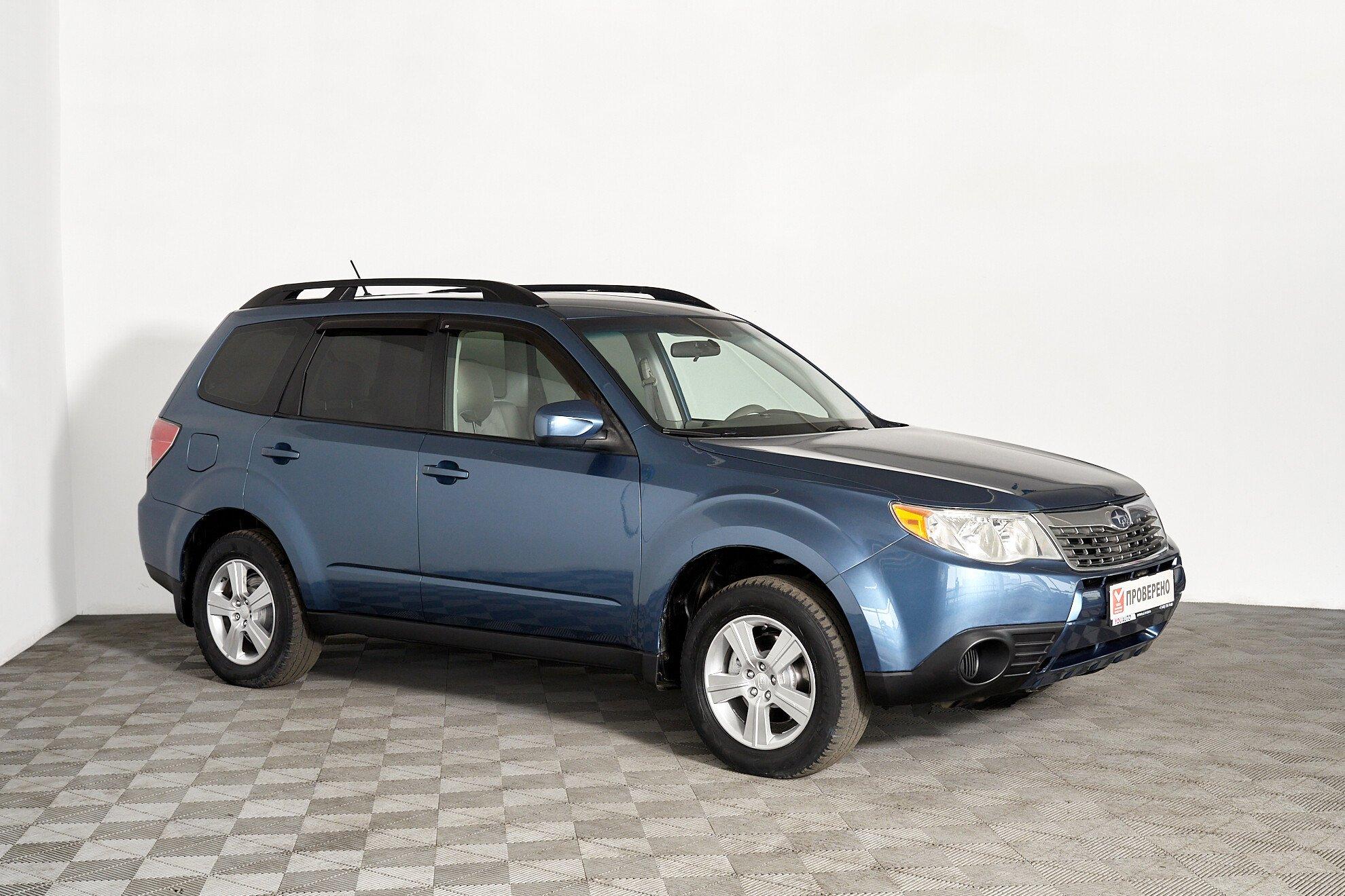 Subaru Forester 2010, голубой