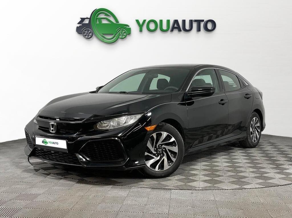 Honda Civic 2019, черный