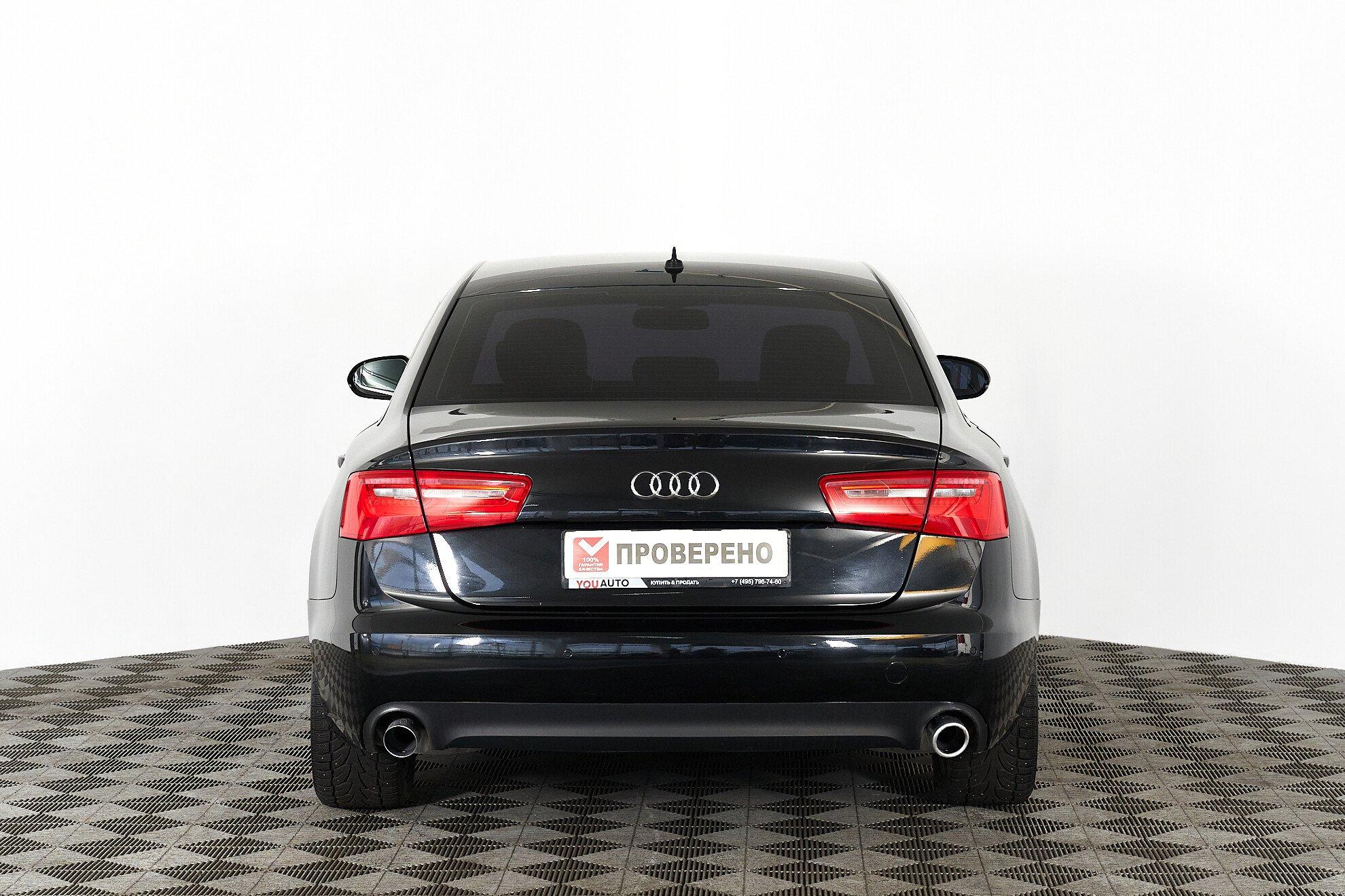 Audi A6 2013, черный