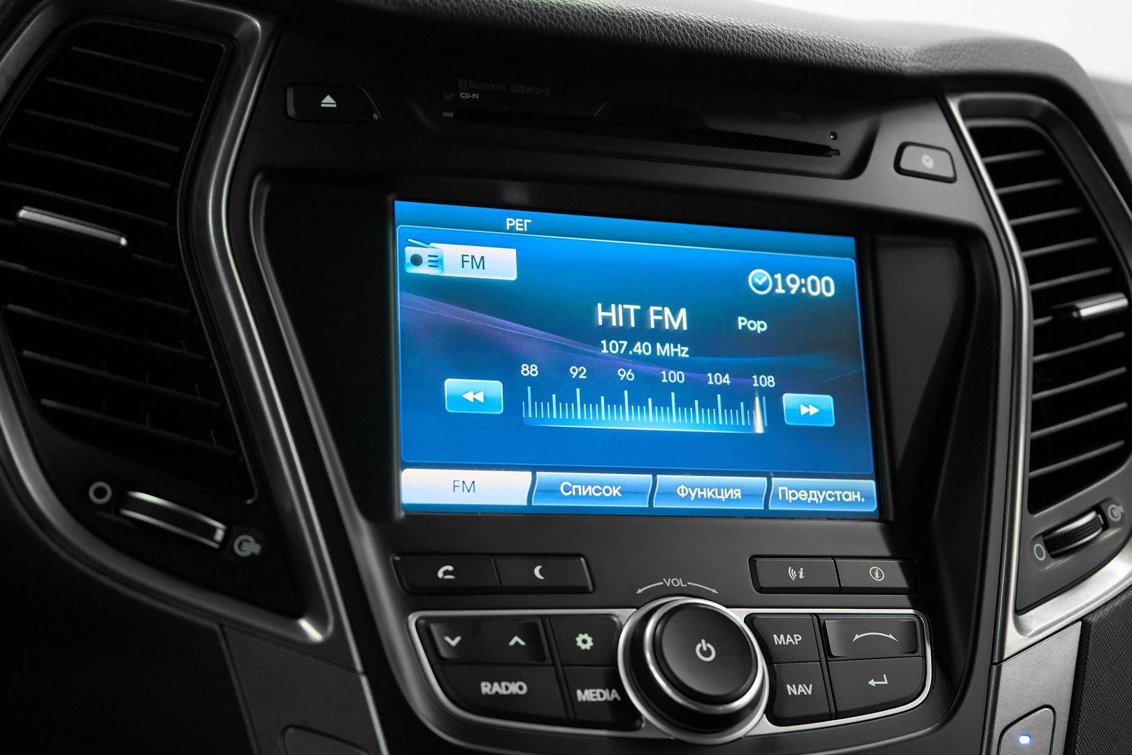 Hyundai Santa Fe 2013, белый