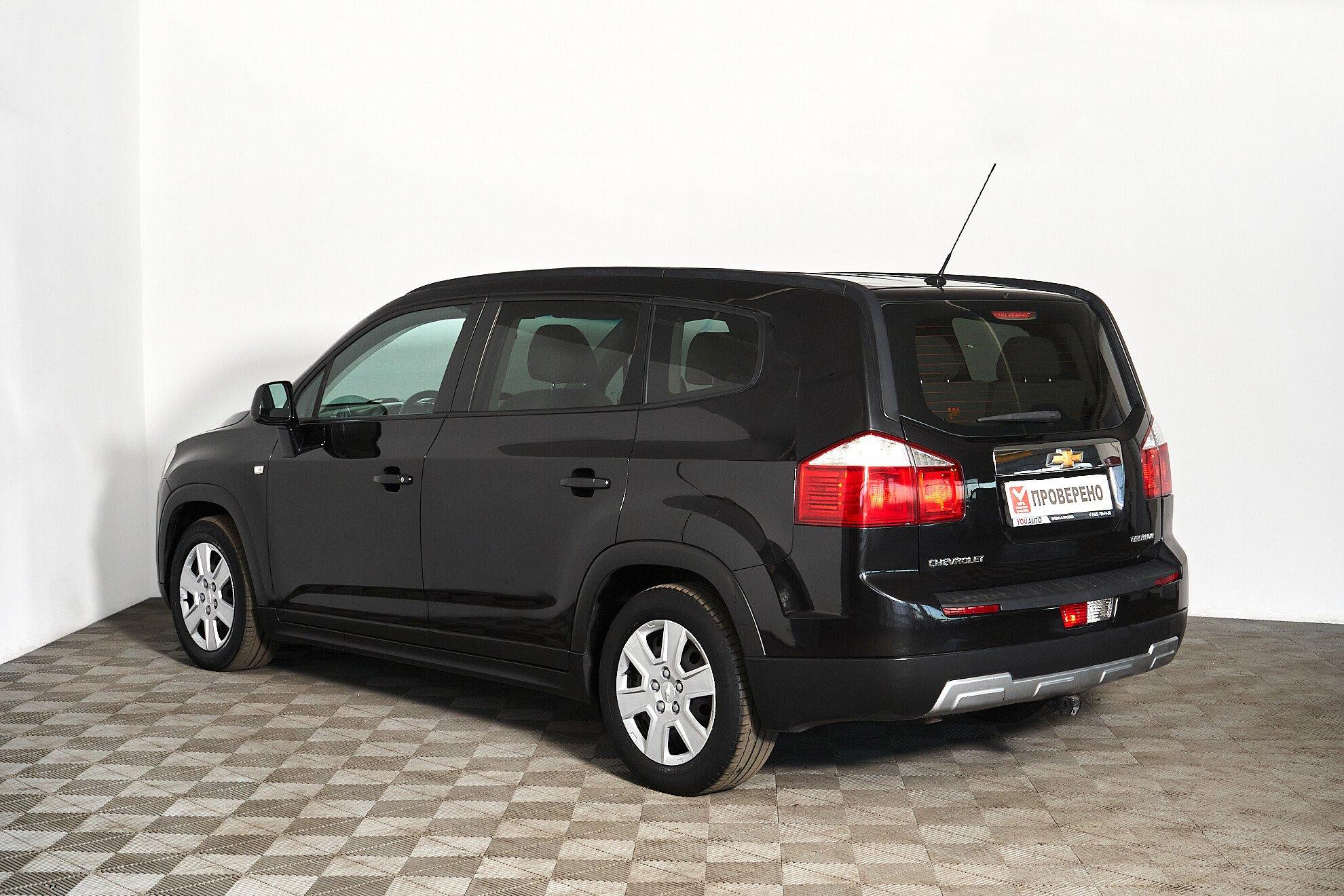 Chevrolet Orlando 2014, черный