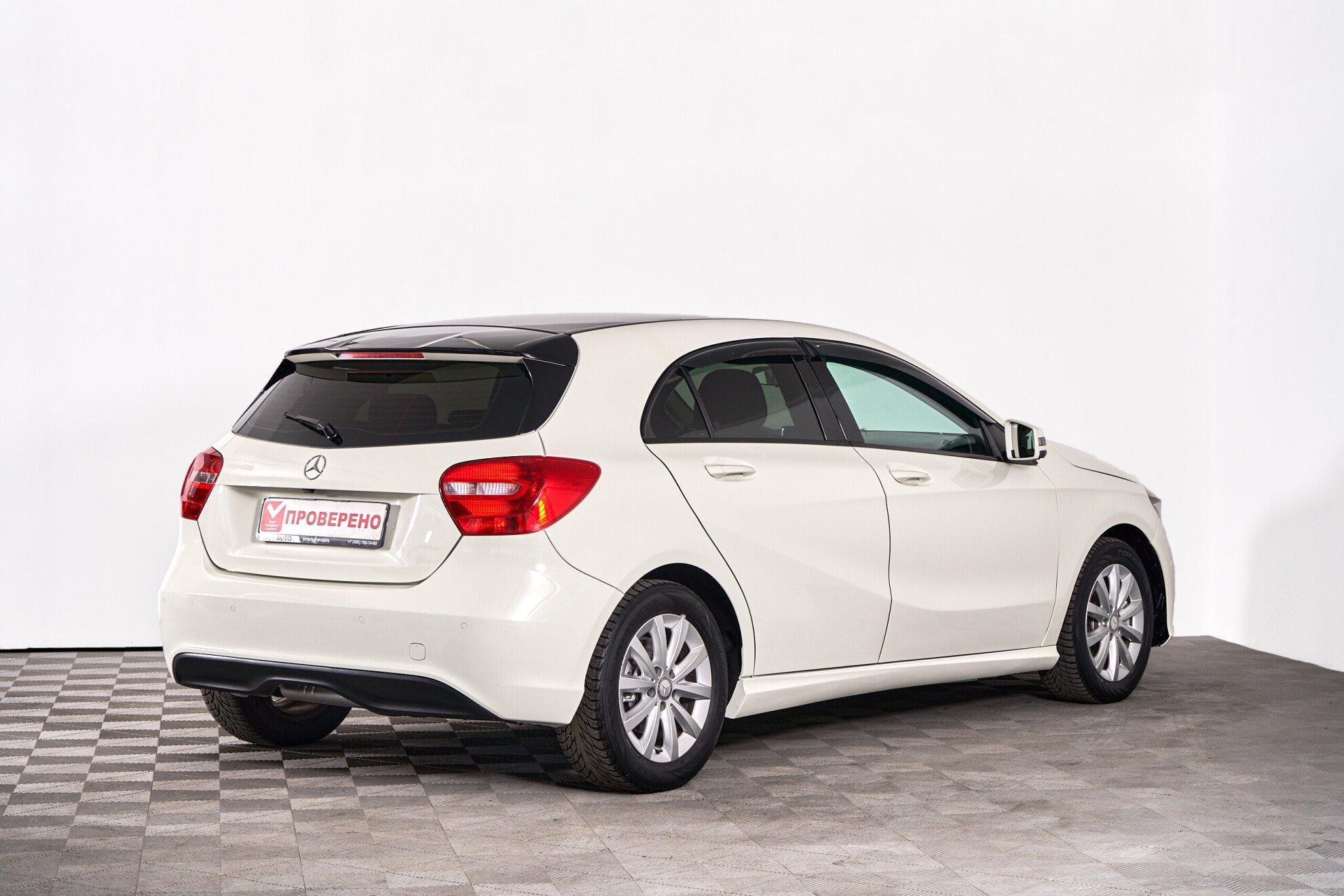 Mercedes-Benz A-Класс 2014, белый