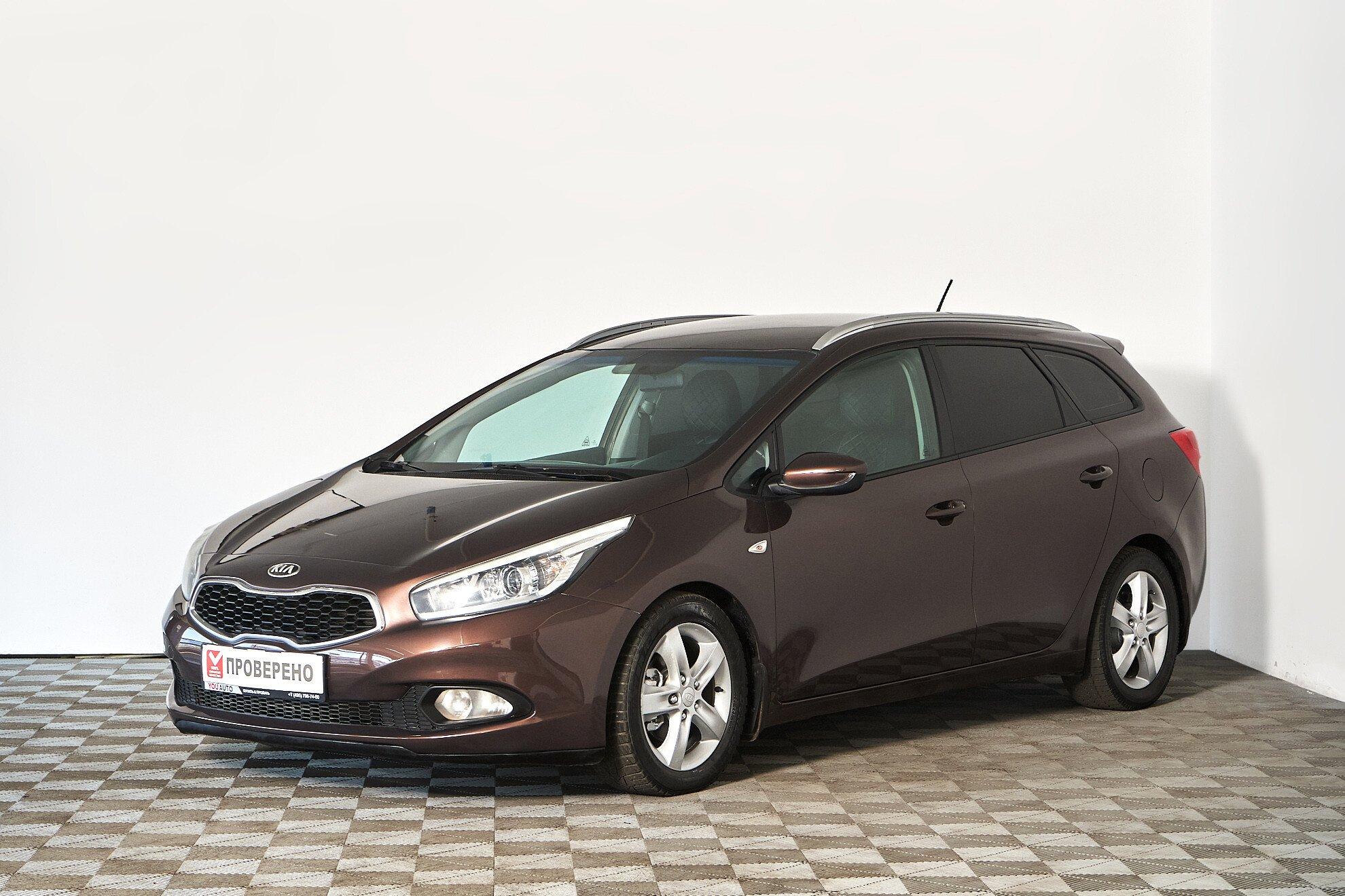 Kia Ceed 2013, коричневый