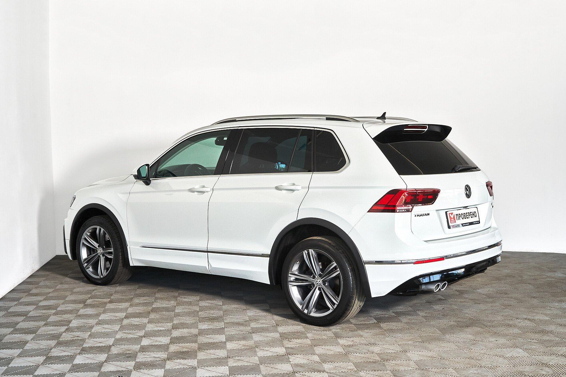 Volkswagen Tiguan 2018, белый