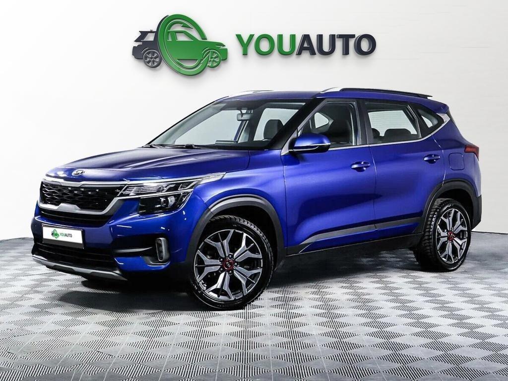 Kia Seltos 2021, синий