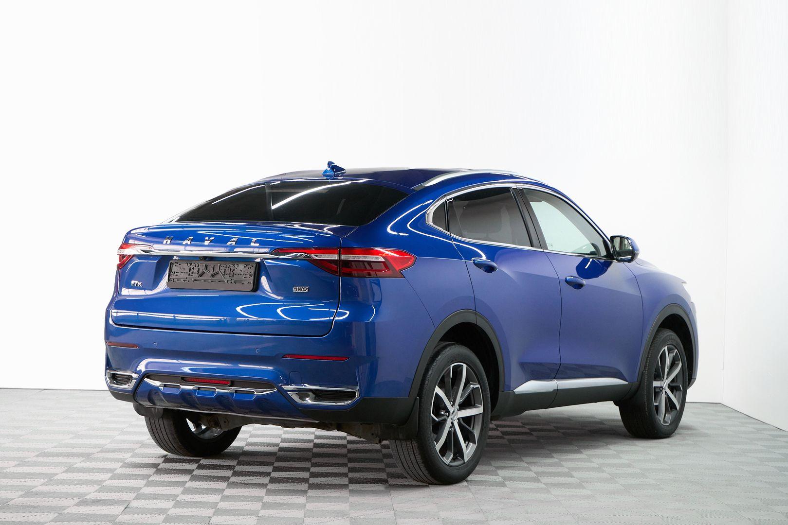 Haval F7x 2021, синий