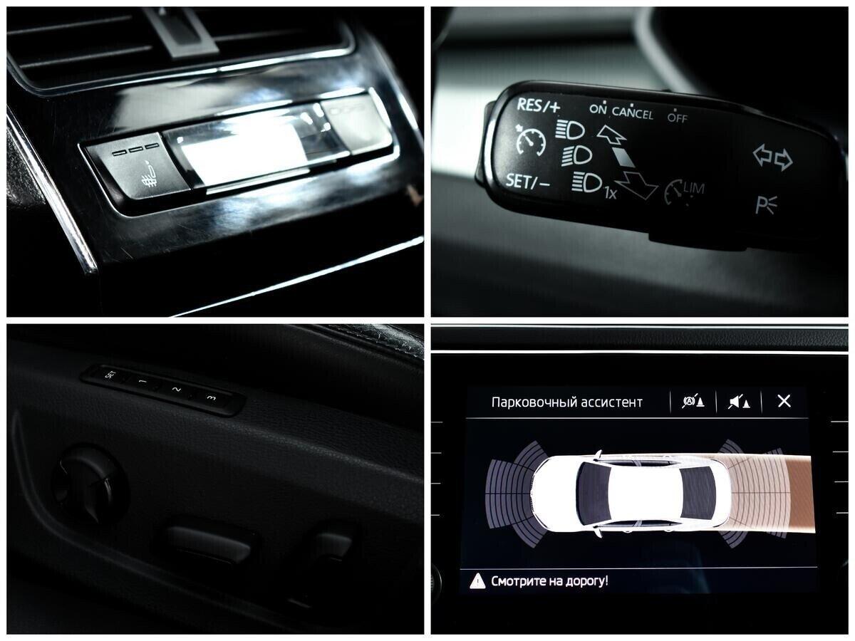 Skoda Superb 2018, серебряный