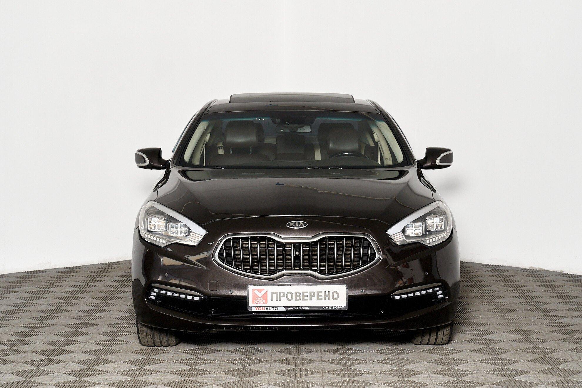 Kia Quoris 2013, коричневый