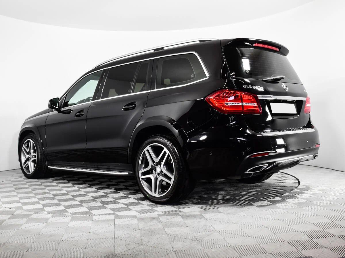 Mercedes-Benz GLS 2018, черный