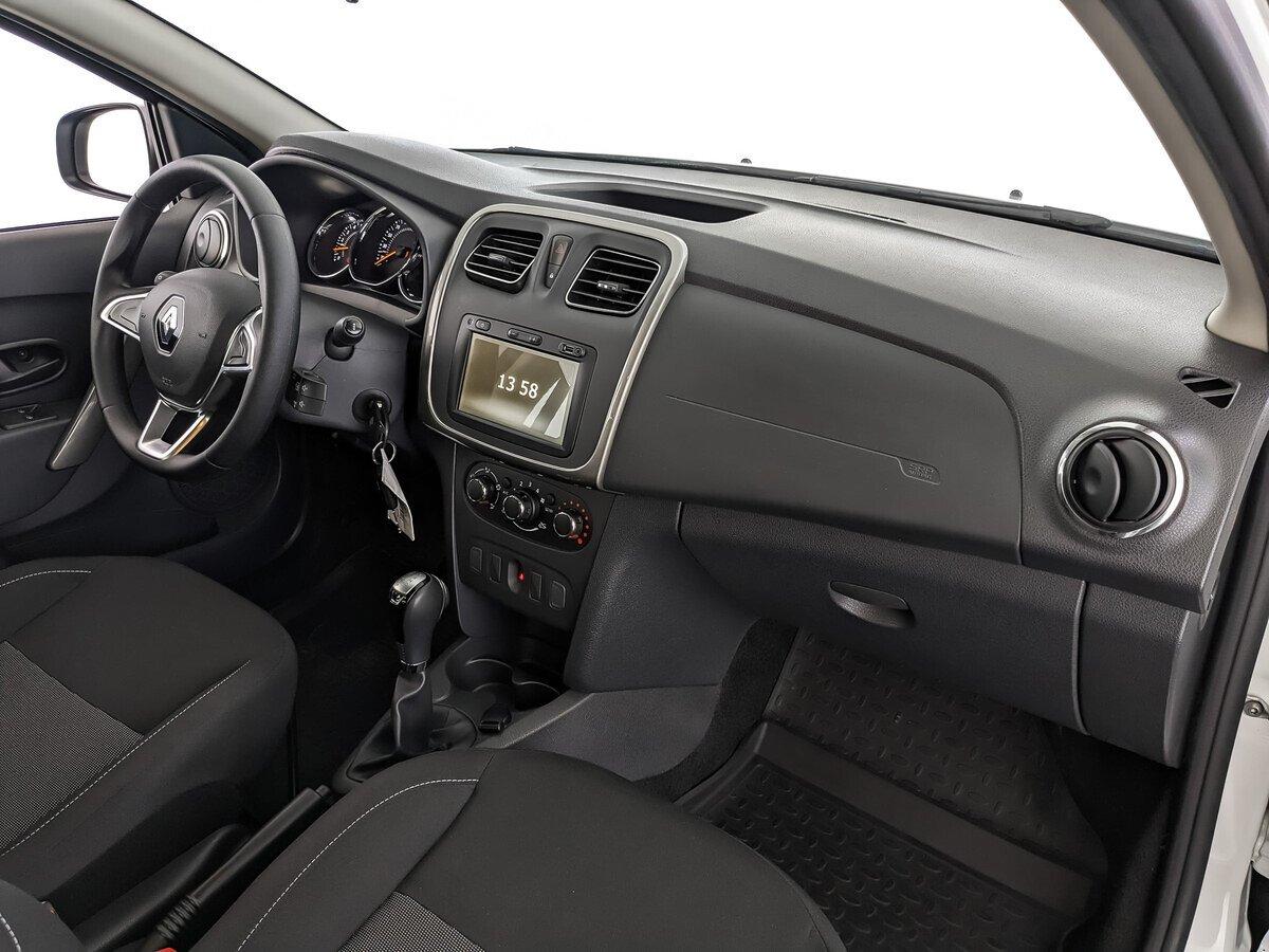 Renault Logan 2021, белый