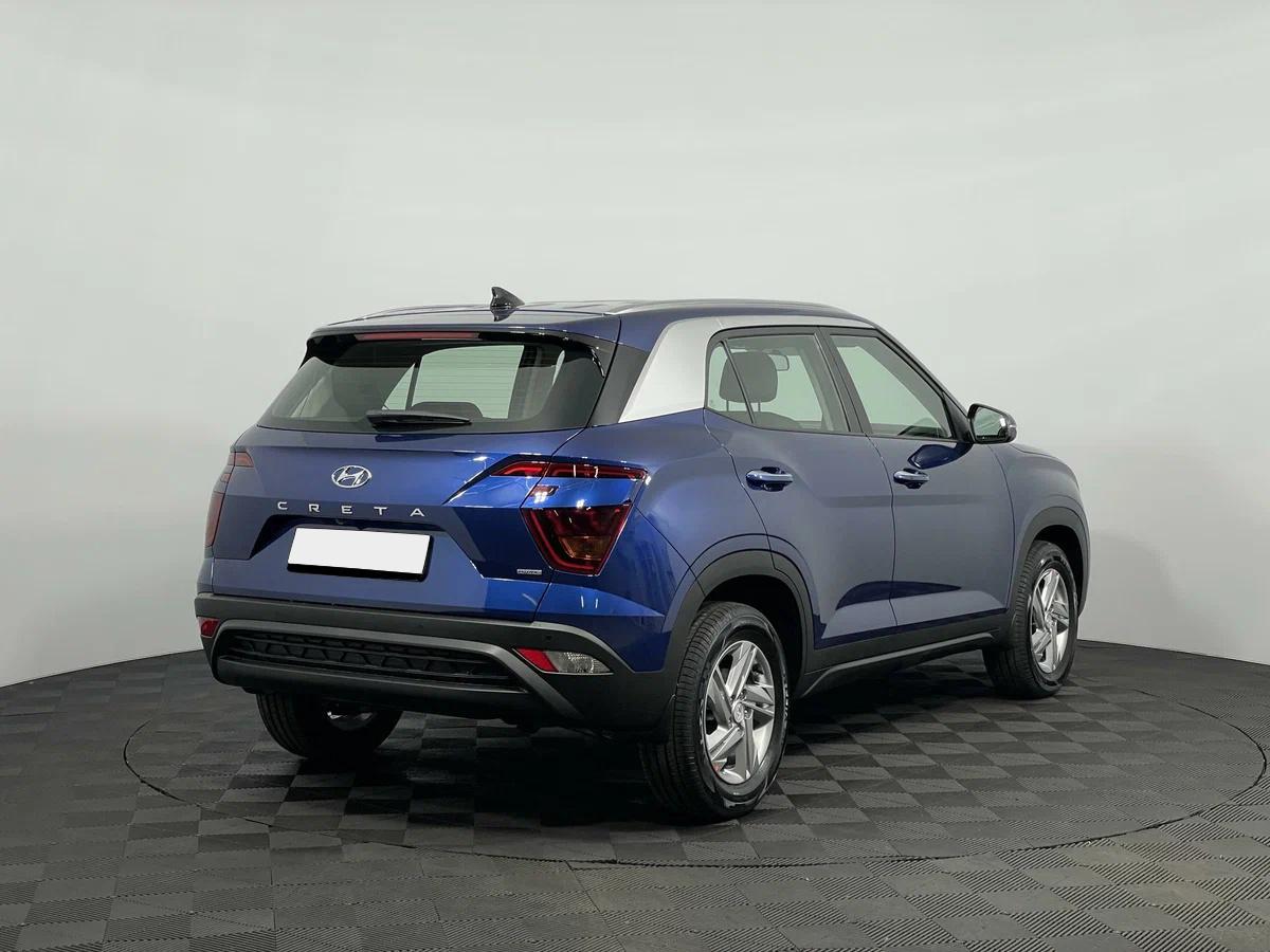 Hyundai Creta 2022, синий