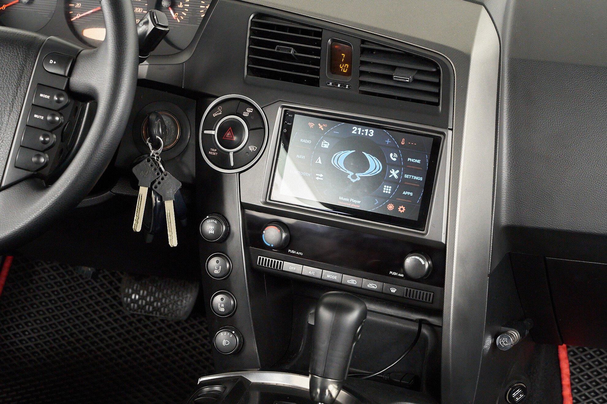 SsangYong Kyron 2013, черный