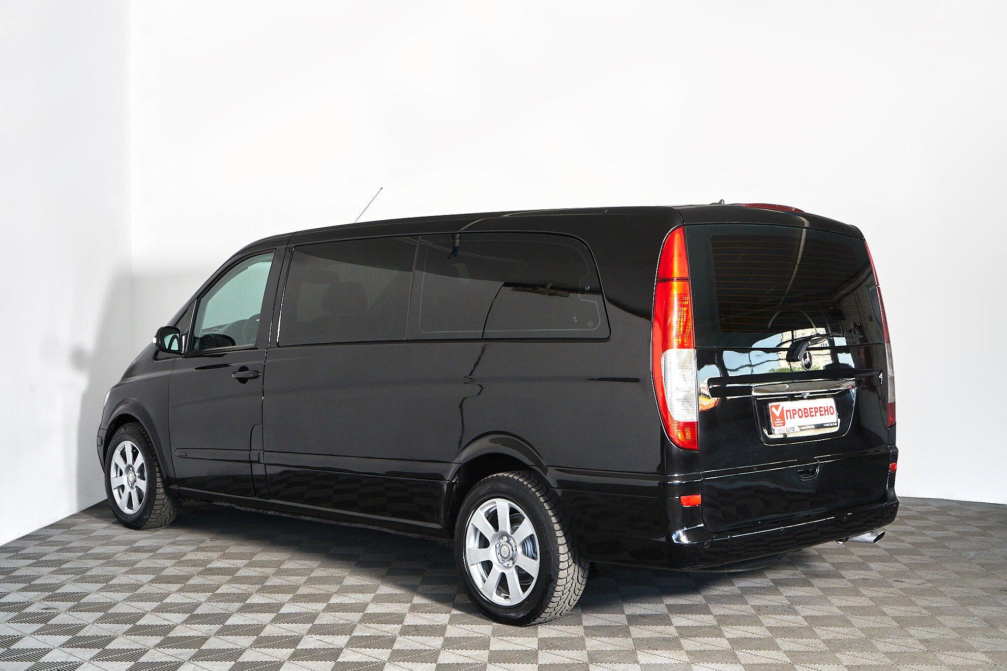 Mercedes-Benz Vito 2010, черный